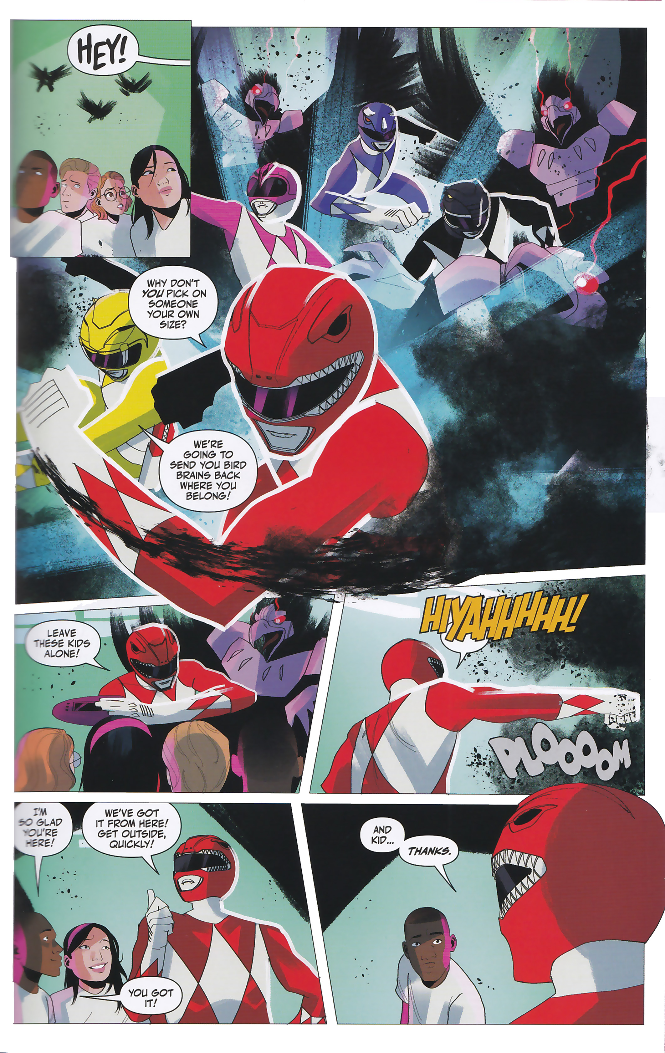 Read online Go Go Power Rangers Deluxe Edition comic -  Issue #2 - 11