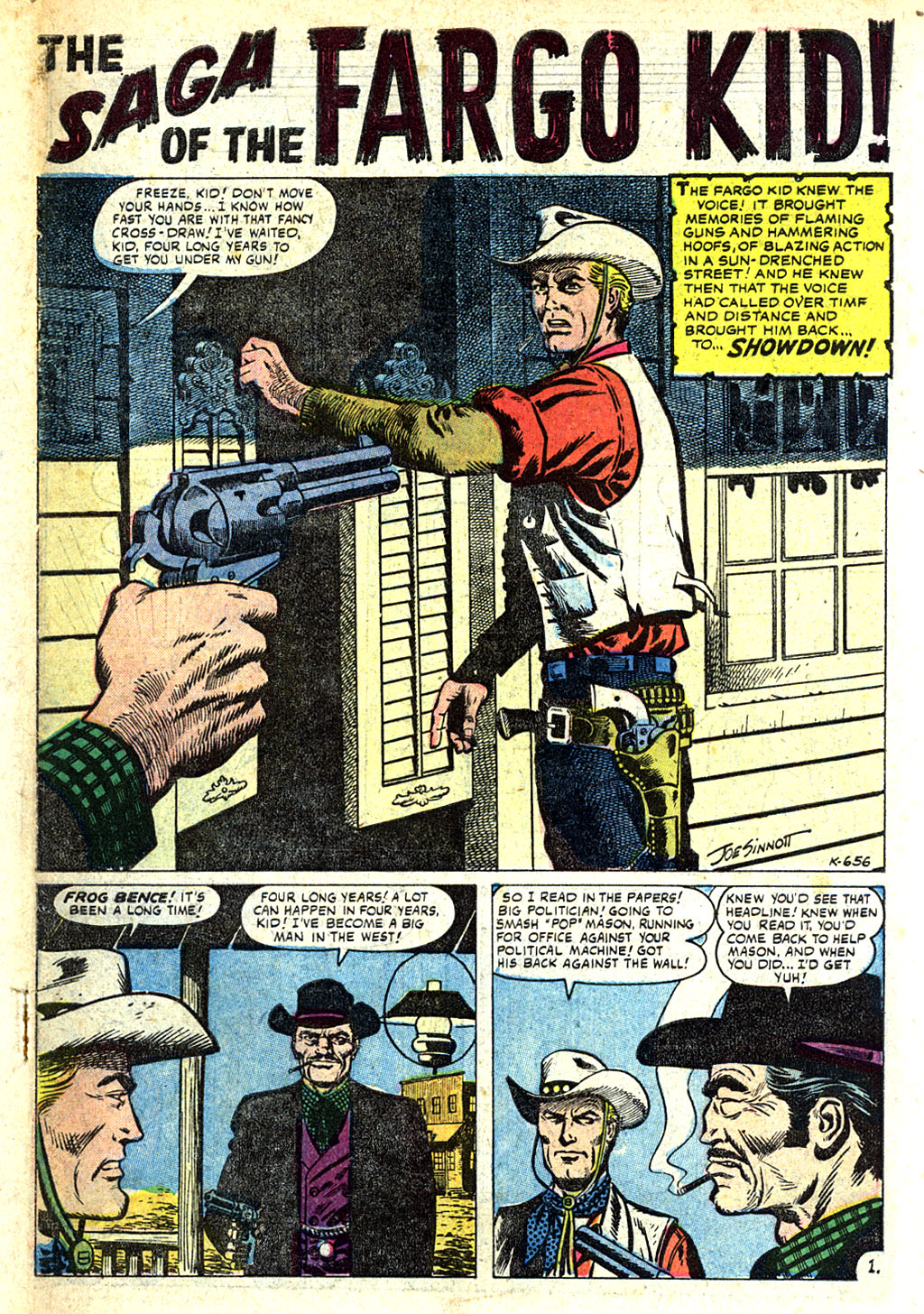 Read online Two Gun Western comic -  Issue #7 - 3