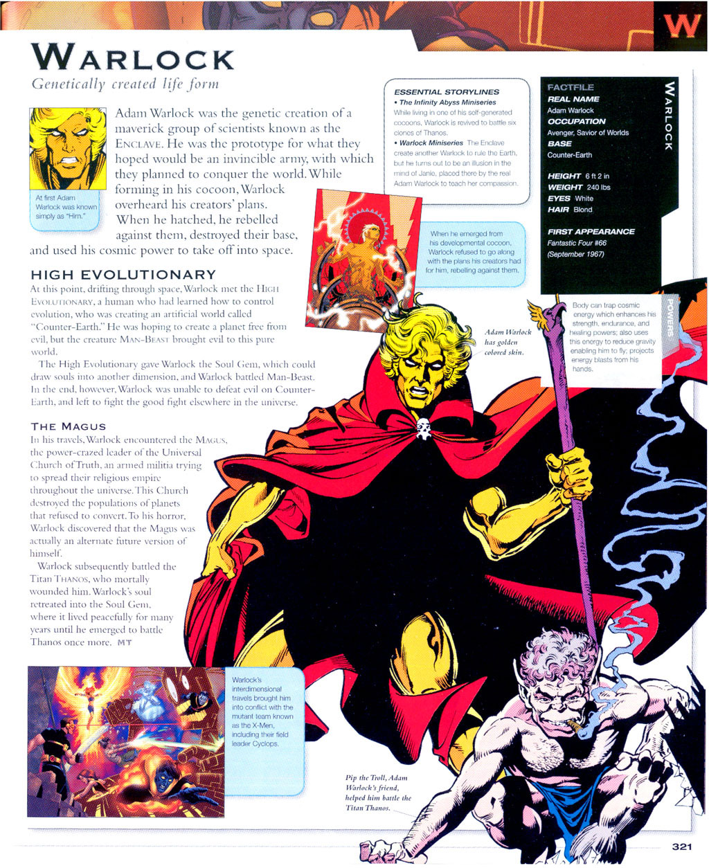 Read online The Marvel Encyclopedia comic -  Issue # TPB - 313