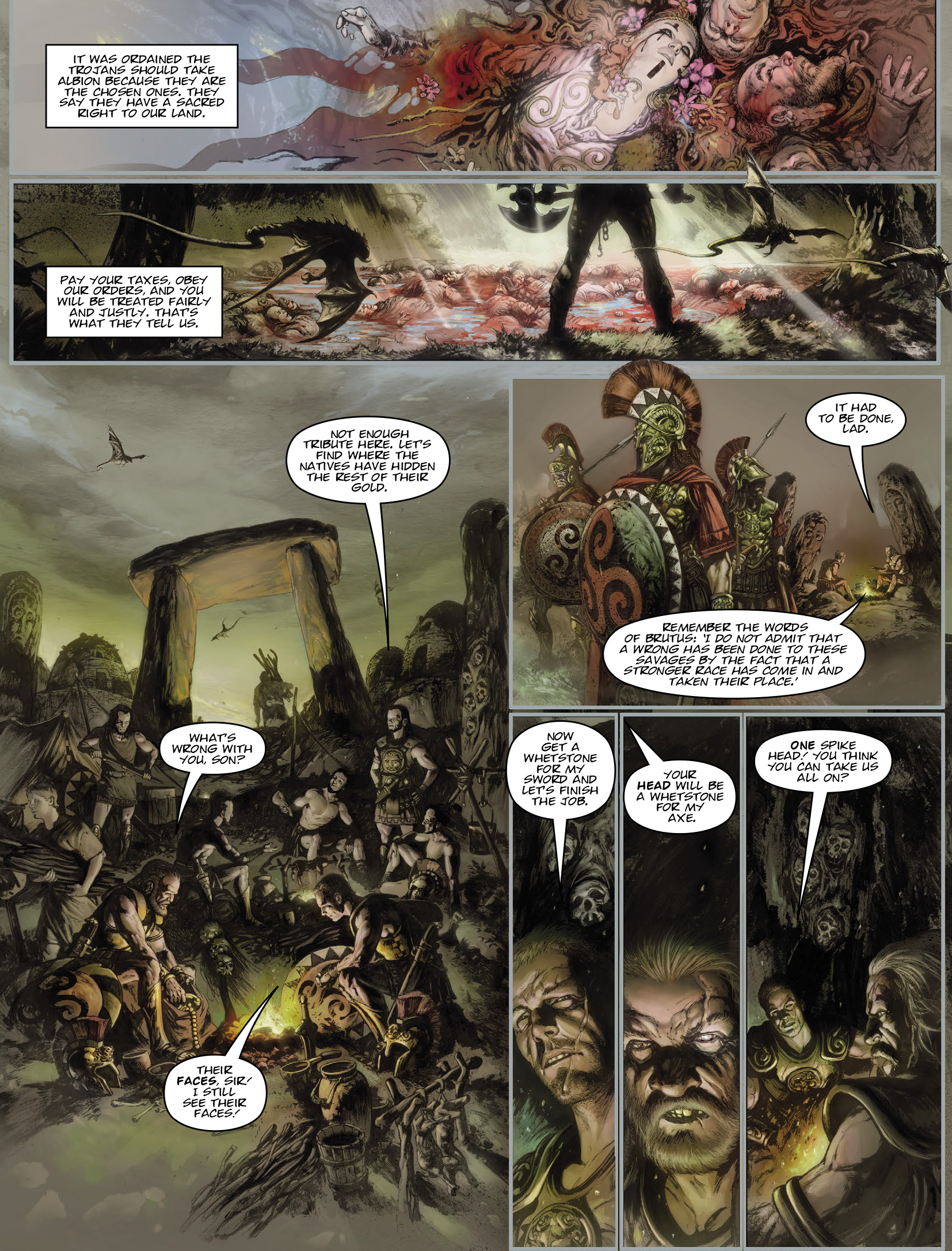 Read online Sláine comic -  Issue # TPB 19 - 8