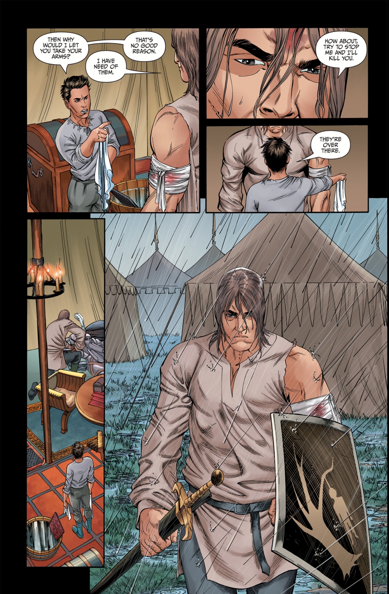 Read online Mystery Knight comic -  Issue # TPB - 105