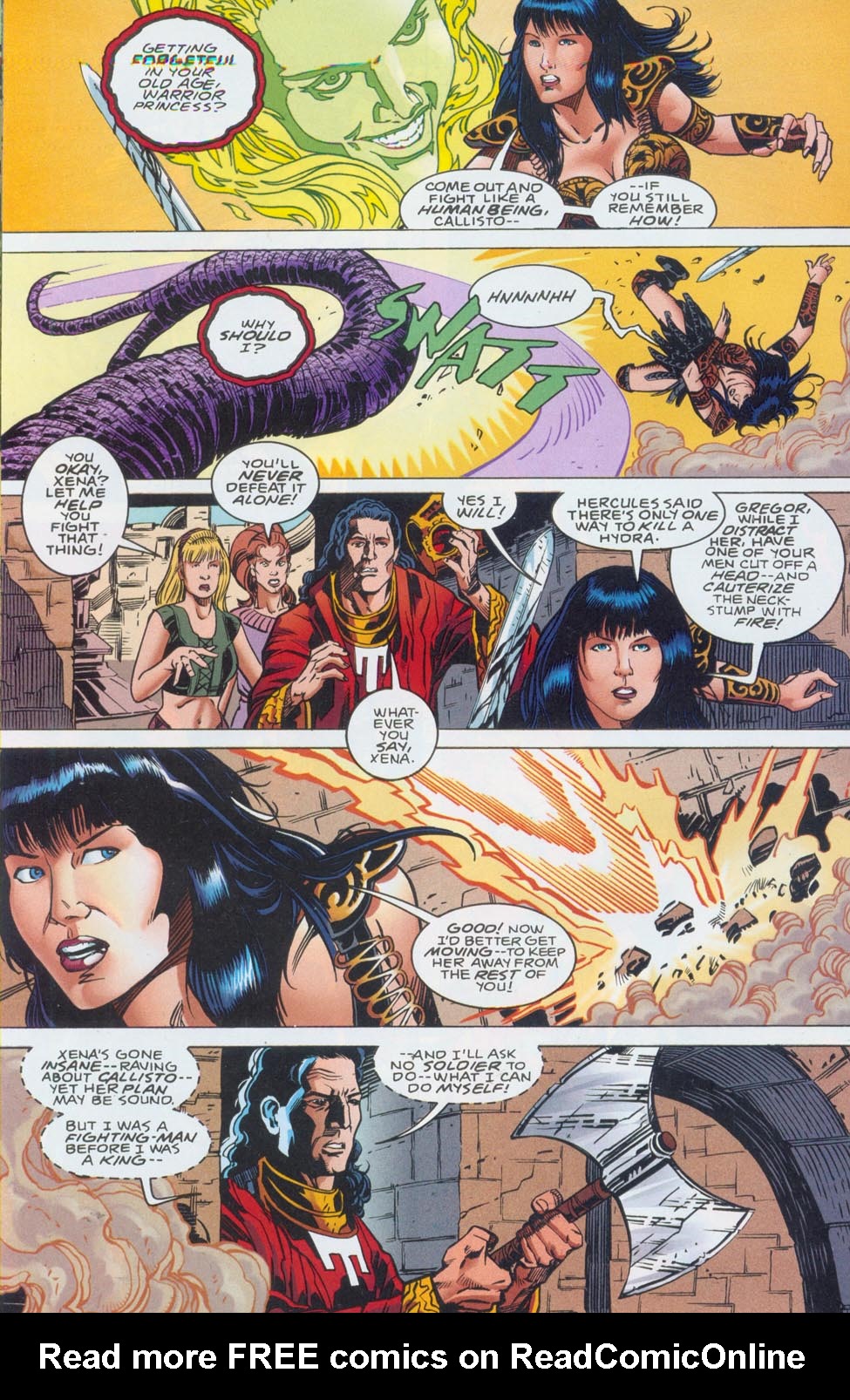 Read online Xena: Warrior Princess vs Callisto comic -  Issue #1 - 20
