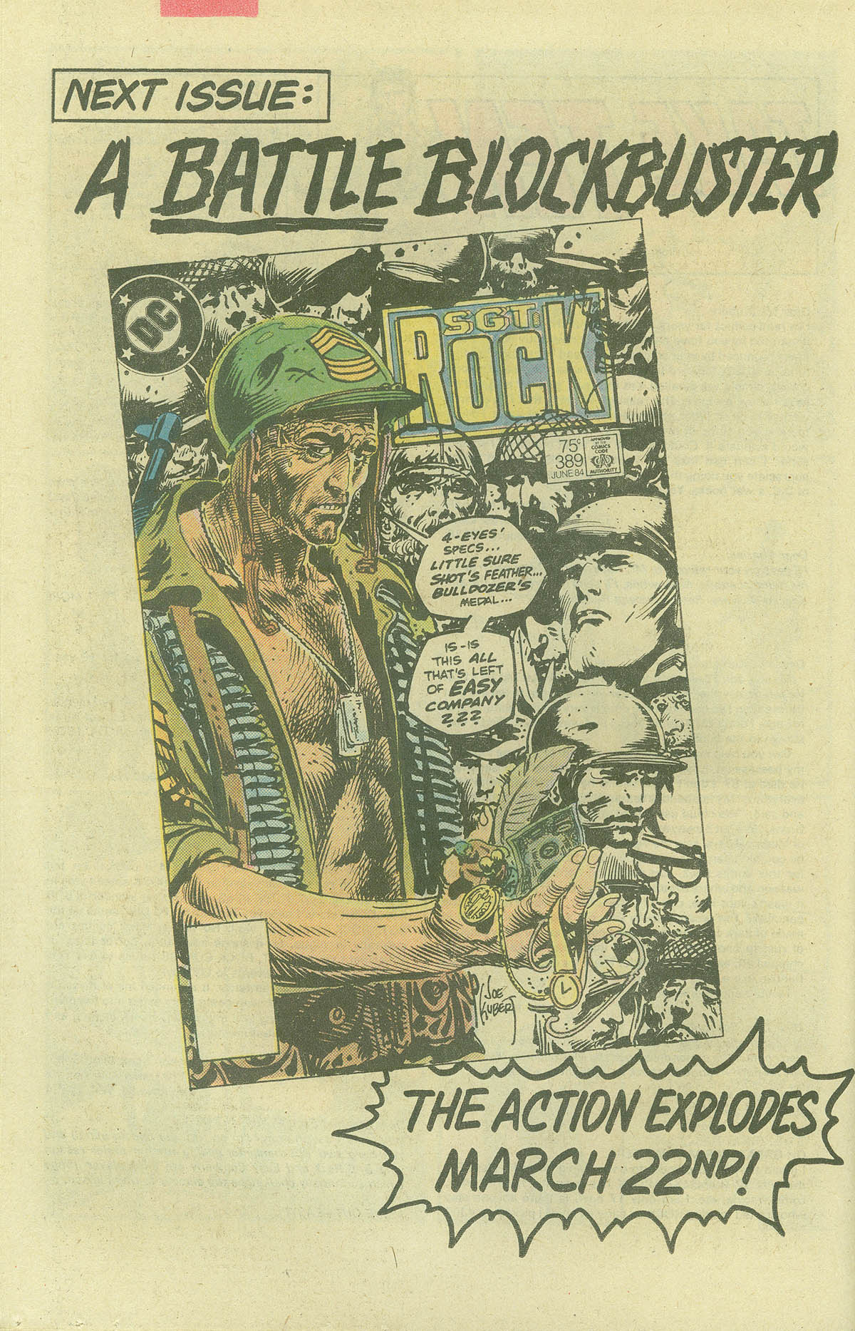 Read online Sgt. Rock comic -  Issue #388 - 21