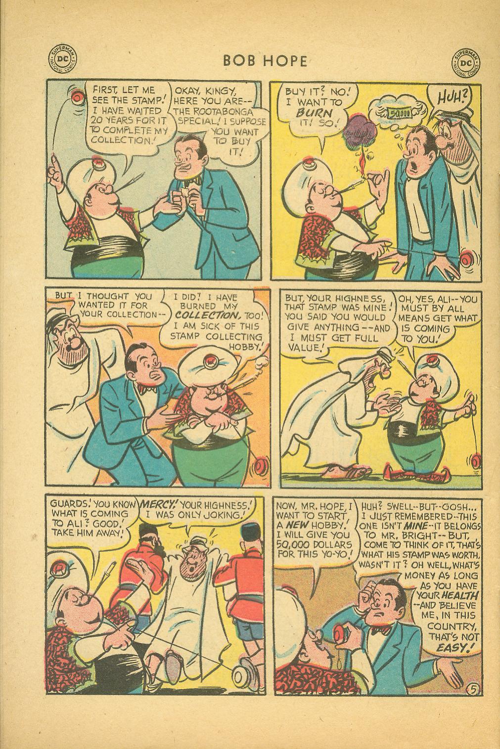 Read online The Adventures of Bob Hope comic -  Issue #48 - 28