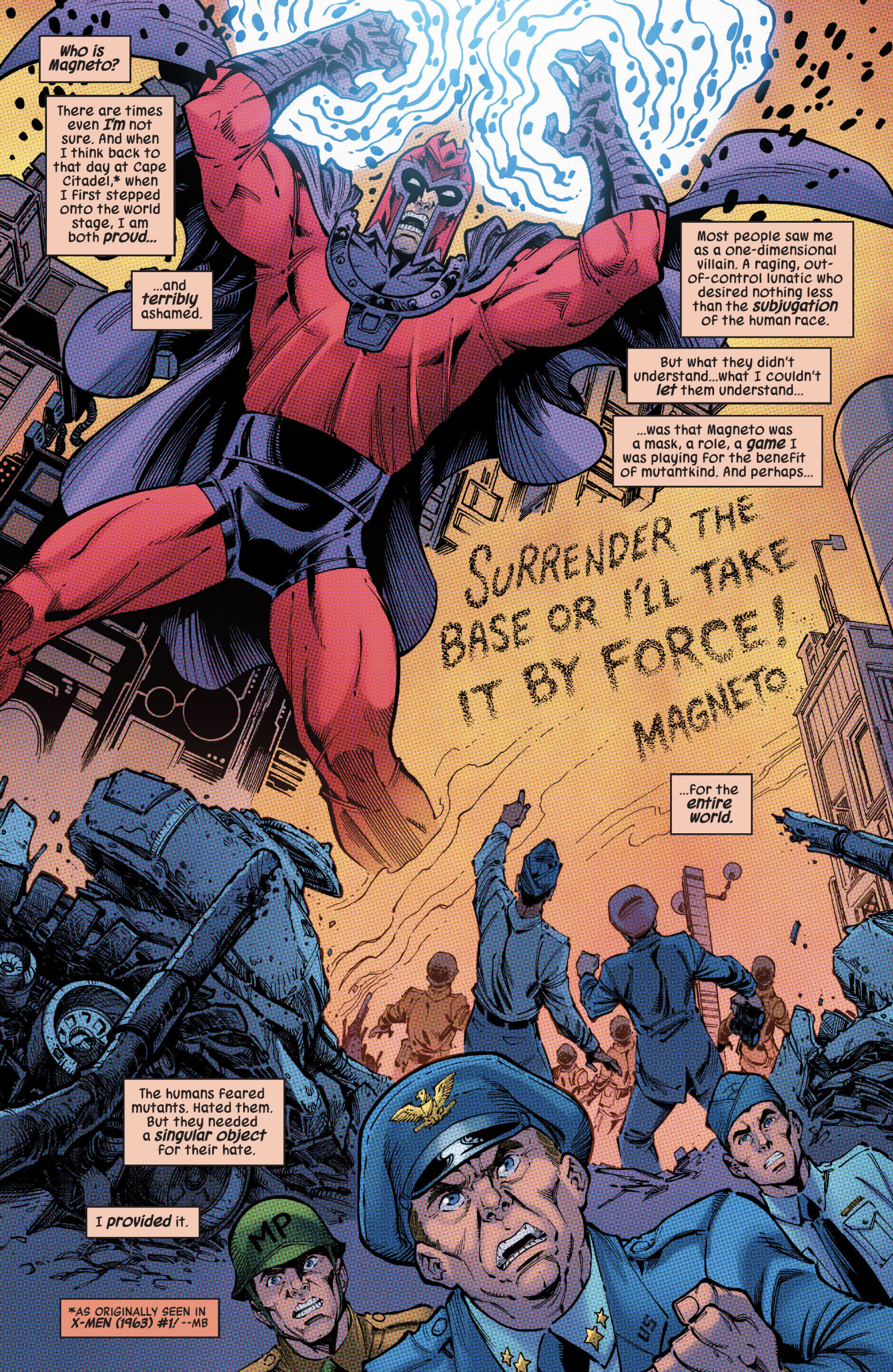 Read online Magneto (2023) comic -  Issue #1 - 15