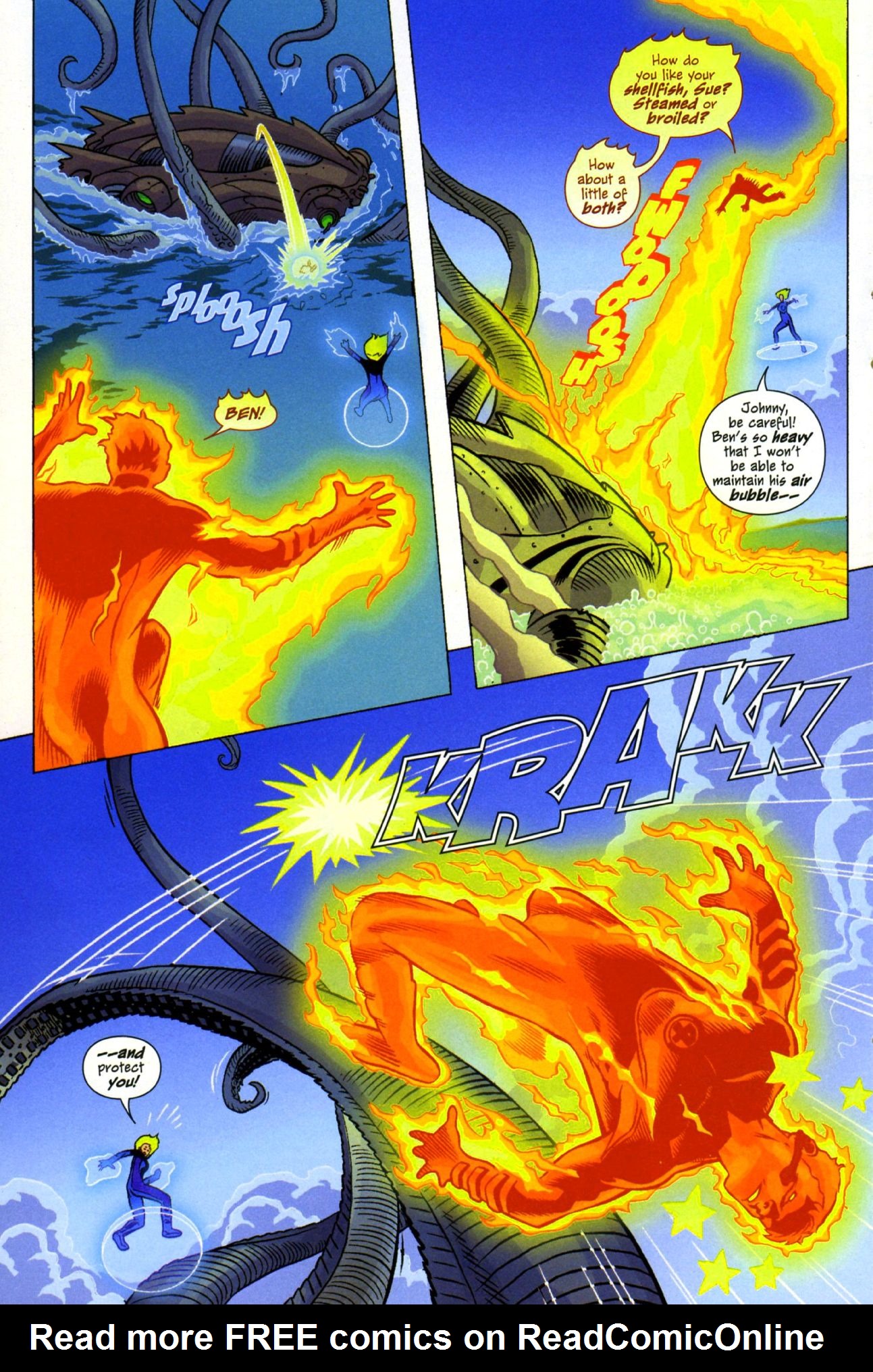 Read online Marvel Adventures Fantastic Four comic -  Issue #30 - 16