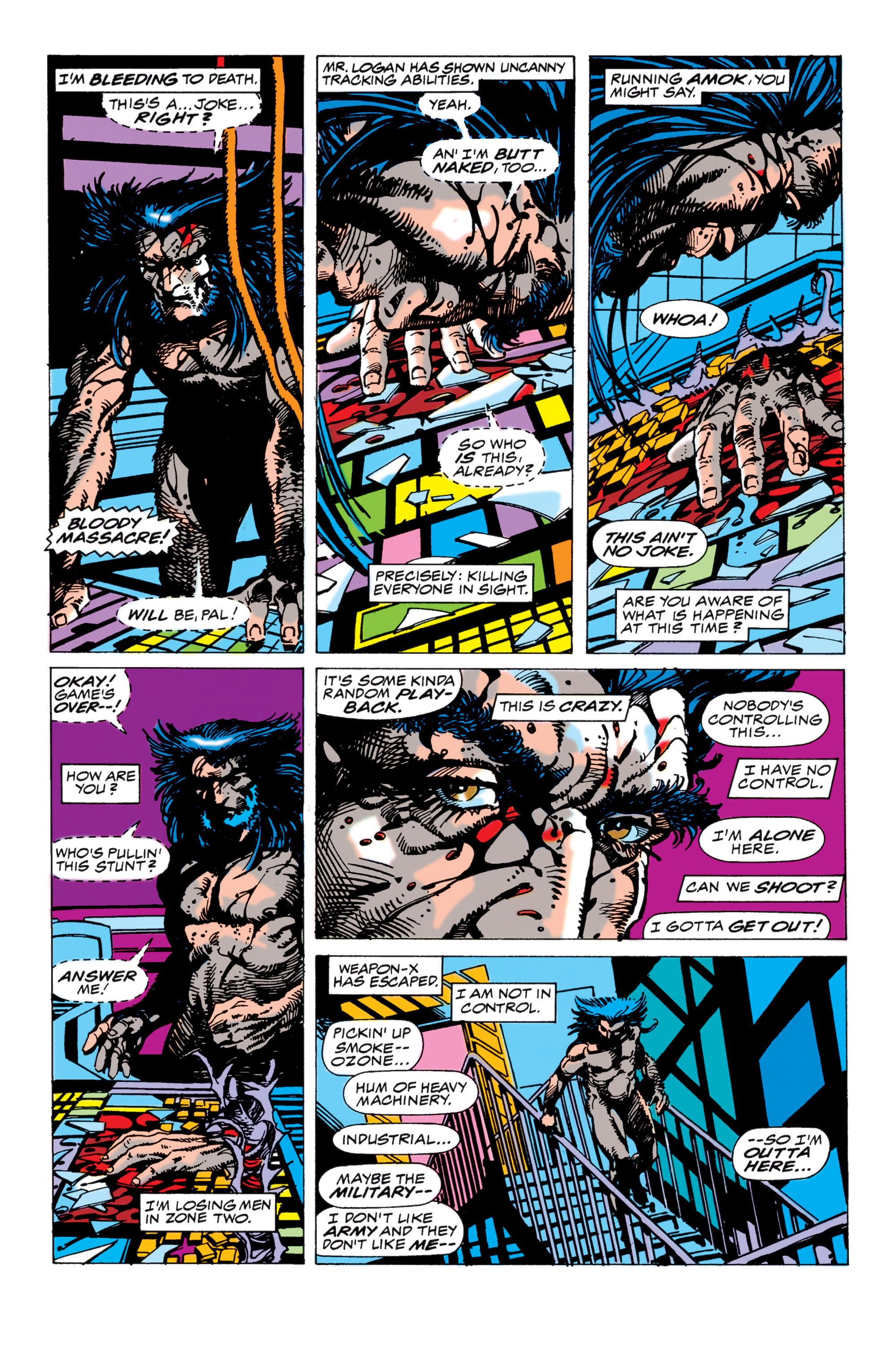 Read online Weapon X (1993) comic -  Issue # TPB - 115
