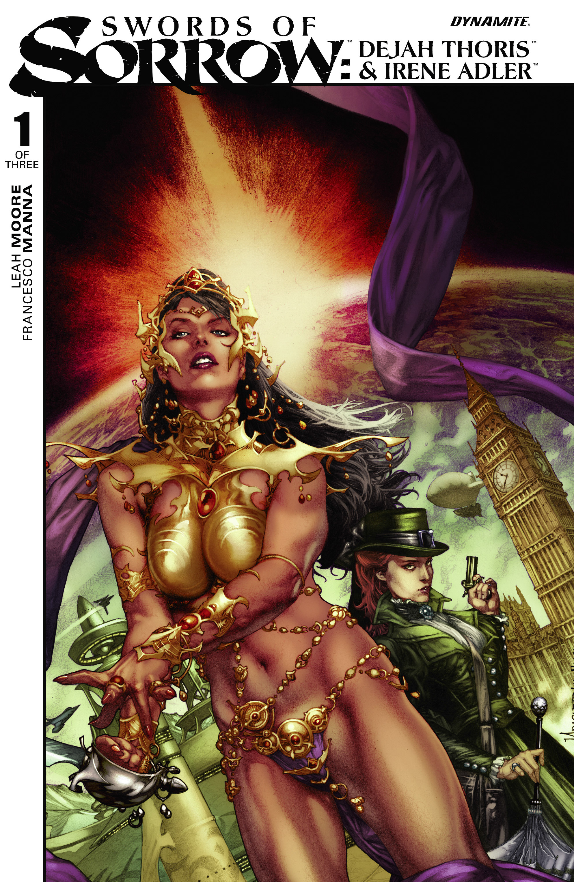 Read online Swords of Sorrow: Dejah Thoris & Irene Adler comic -  Issue #1 - 1