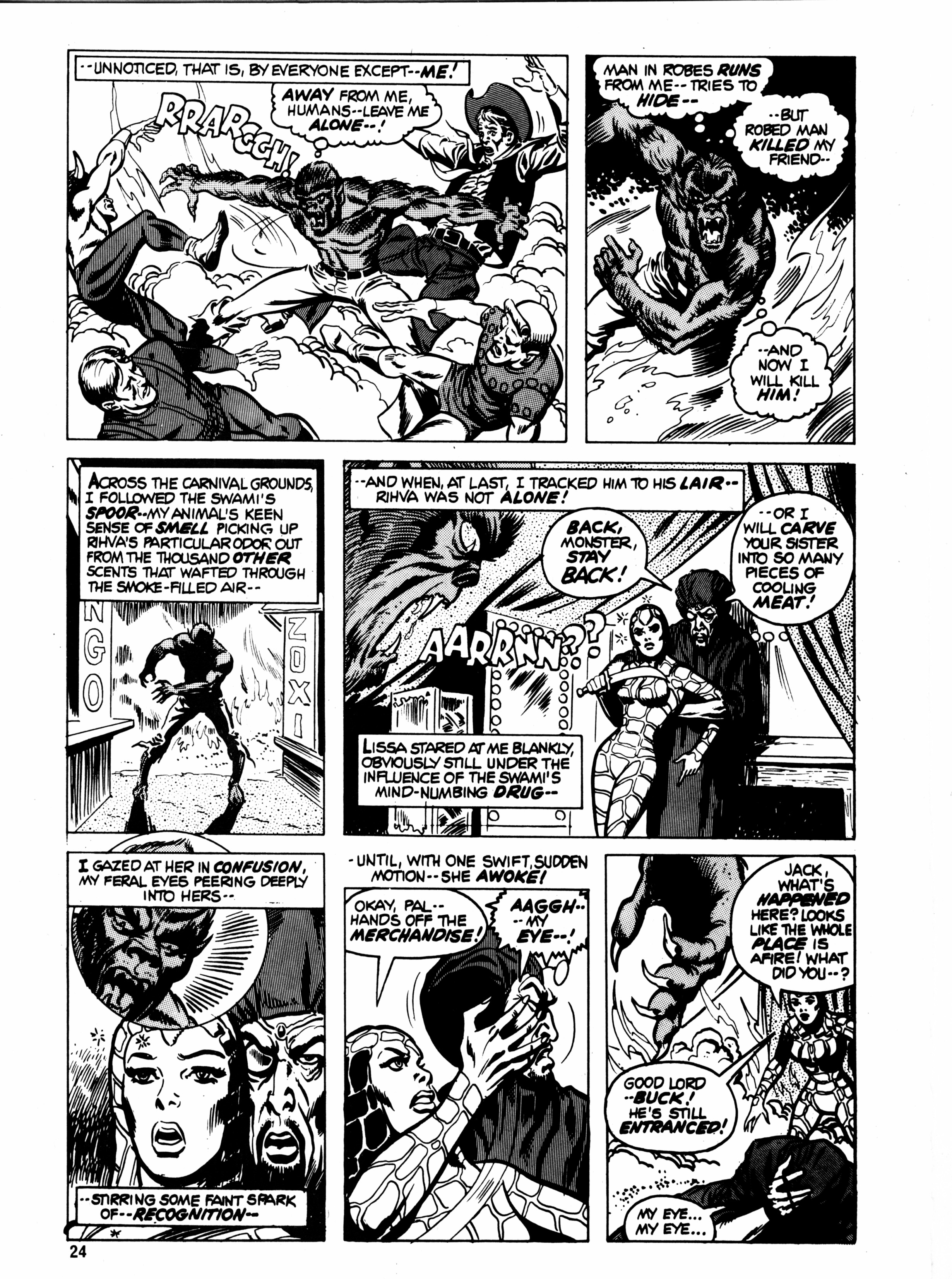 Read online Dracula Lives (1974) comic -  Issue #24 - 24