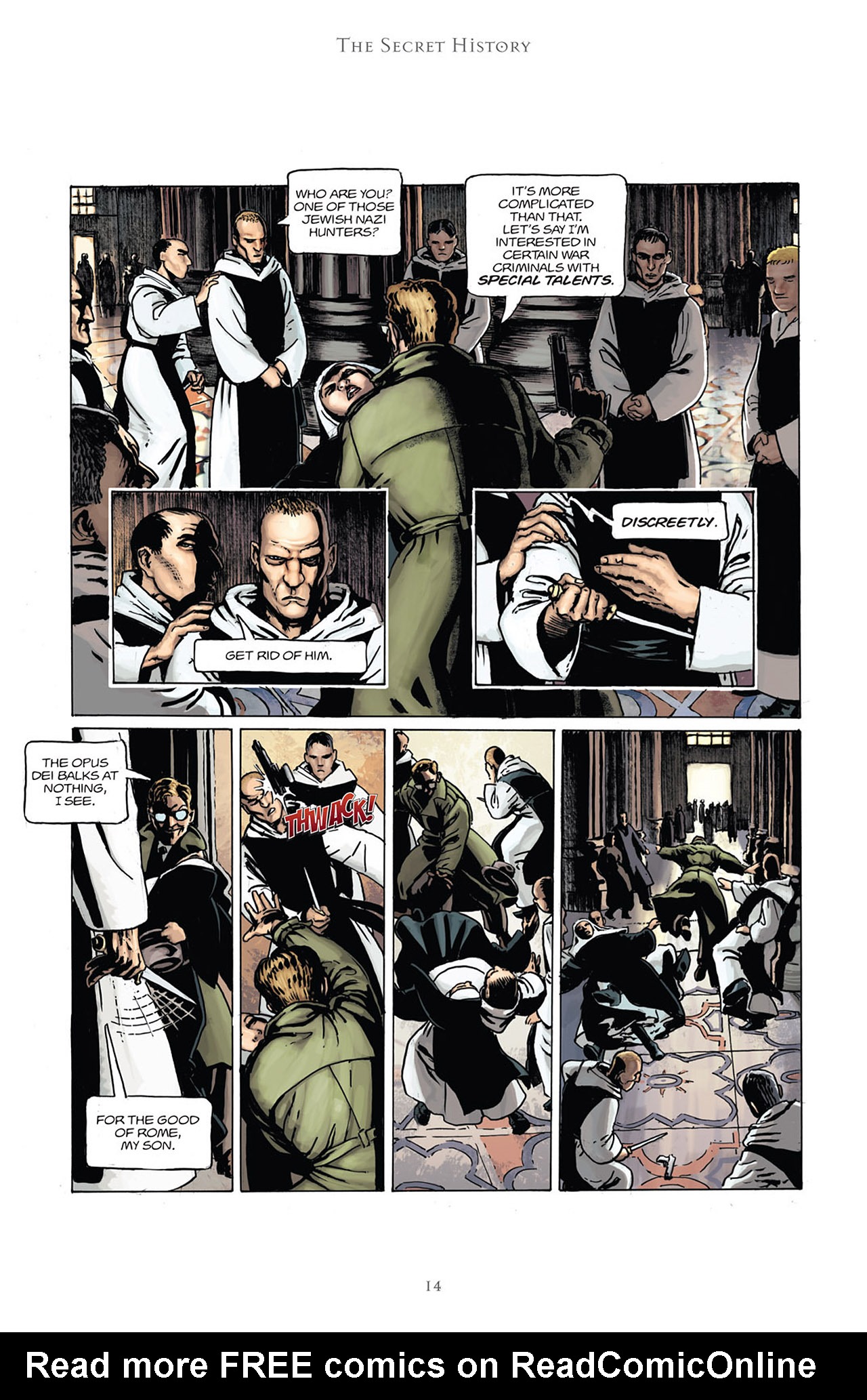 Read online The Secret History comic -  Issue #14 - 15