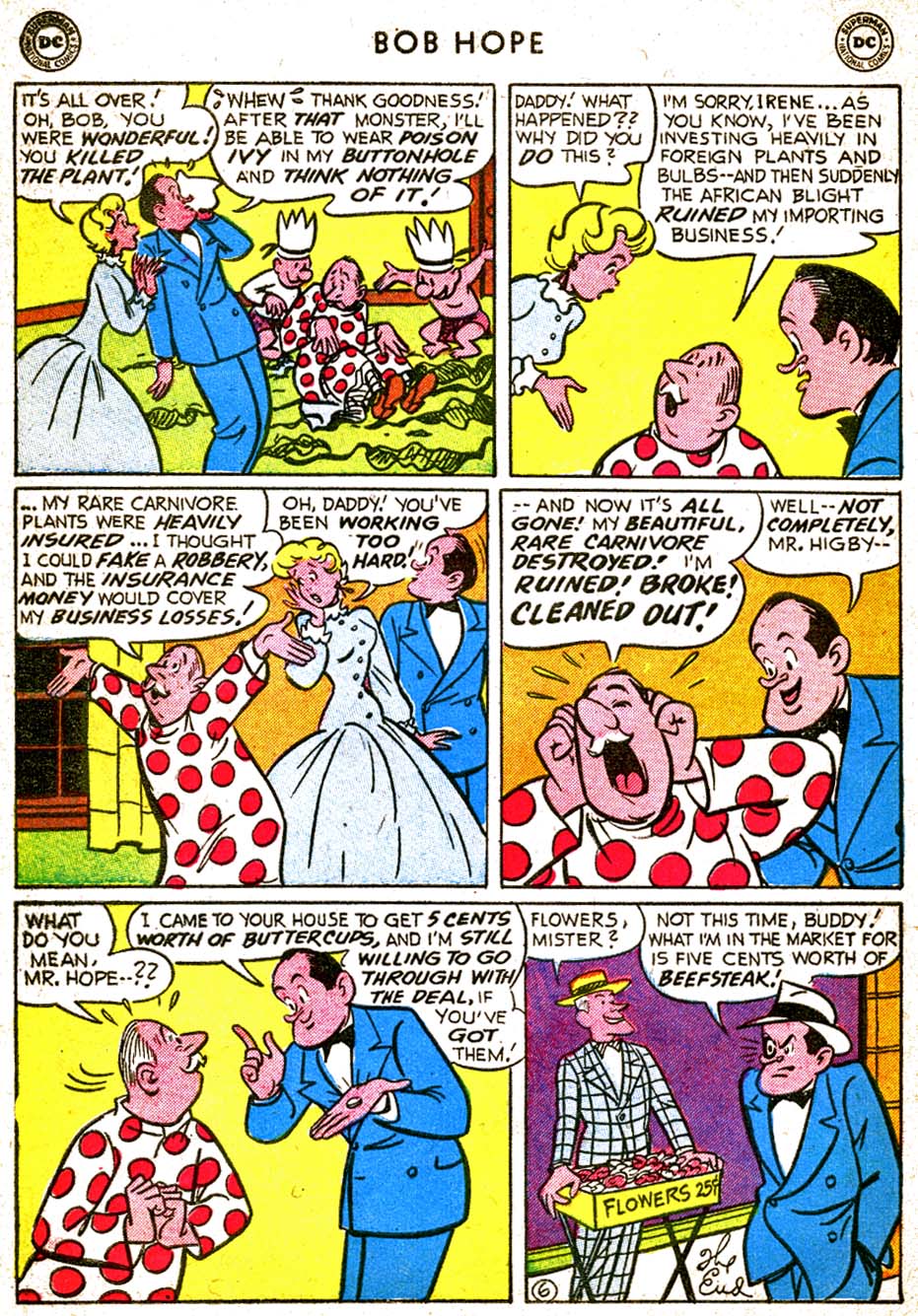 Read online The Adventures of Bob Hope comic -  Issue #36 - 30