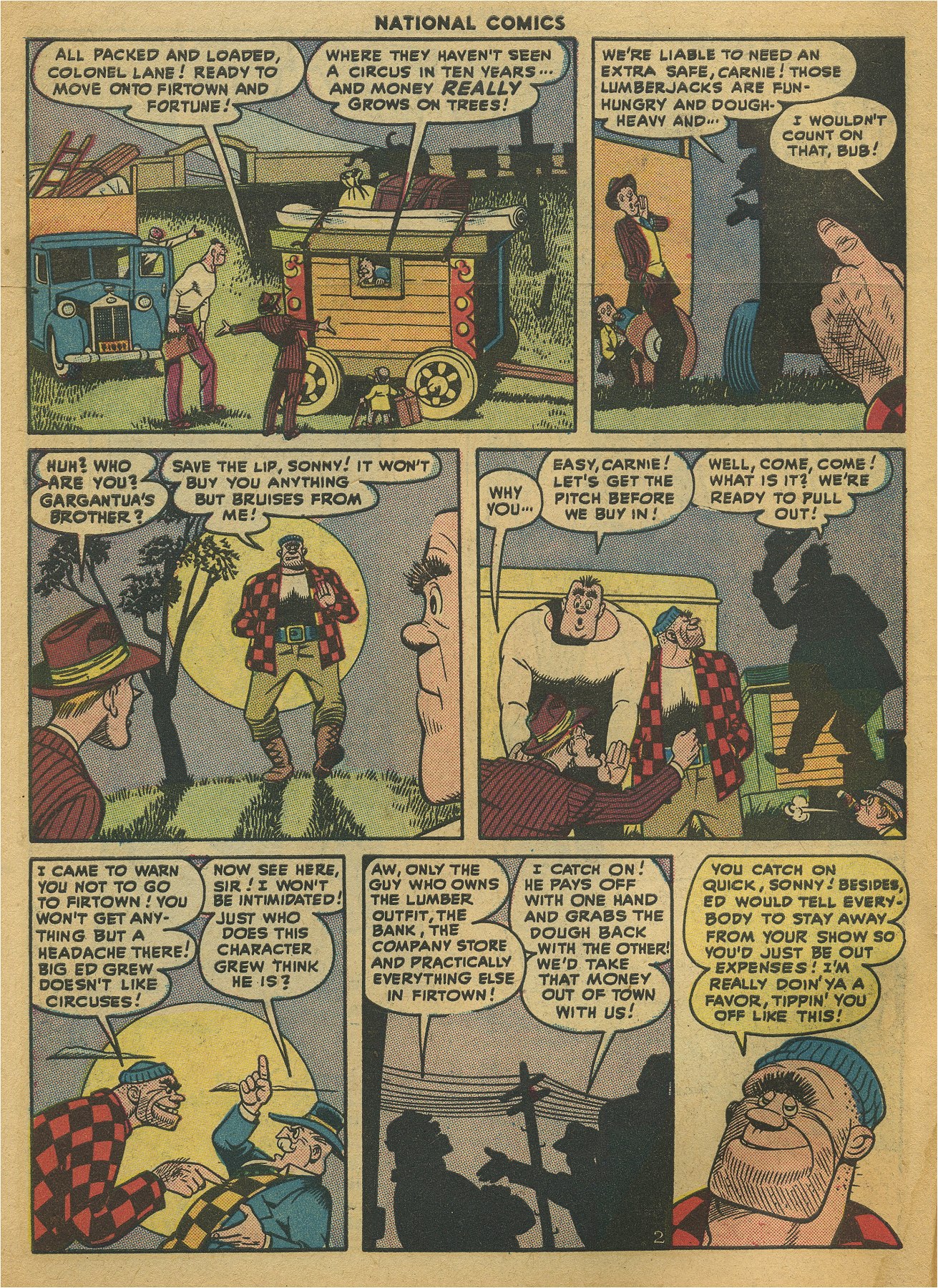 Read online National Comics comic -  Issue #60 - 4