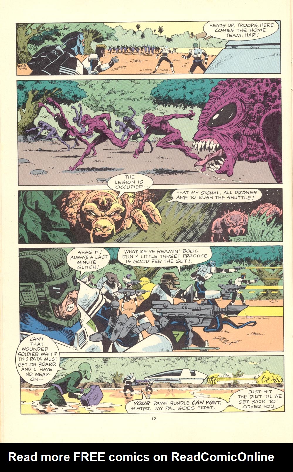 Read online Alien Legion comic -  Issue #11 - 14
