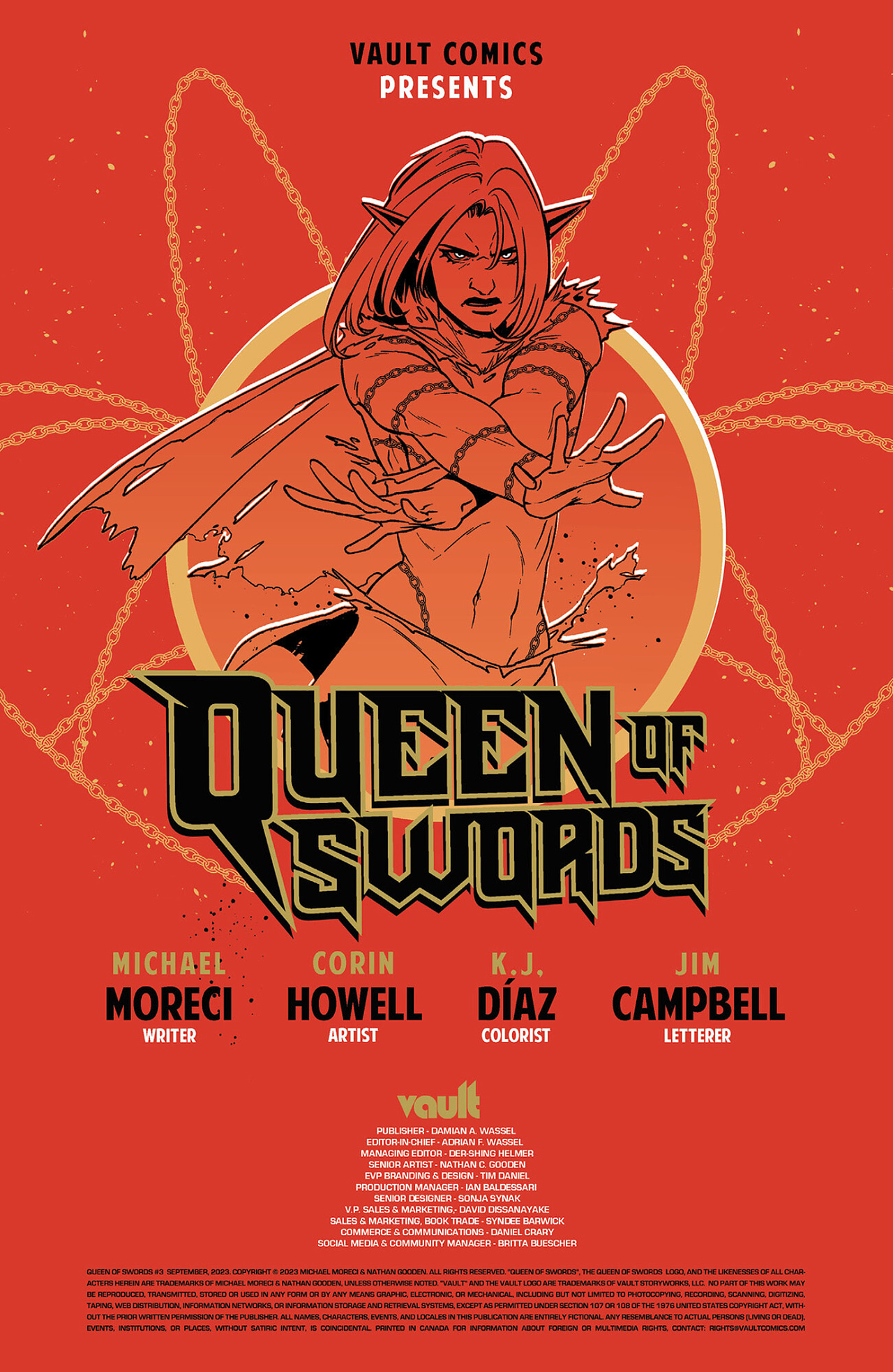 Read online Queen of Swords: A Barbaric Story comic -  Issue #3 - 2