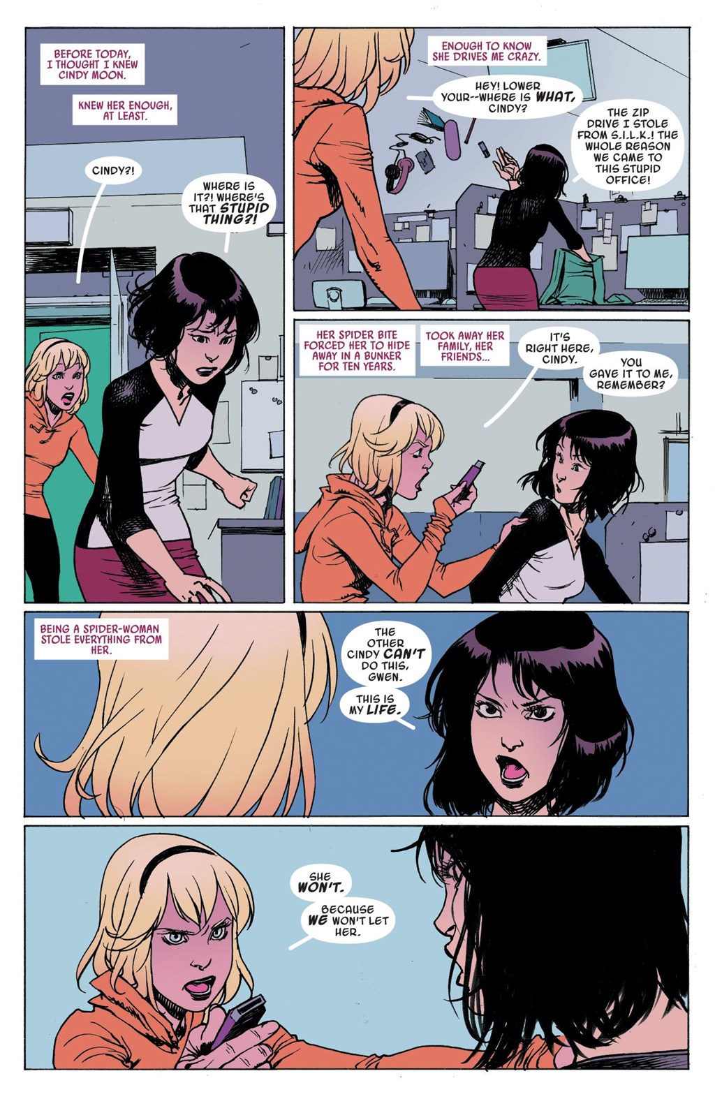 Spider-Gwen: Ghost-Spider - Edge of Spider-Verse (Modern Era Epic Collection) chapter 4 page 50