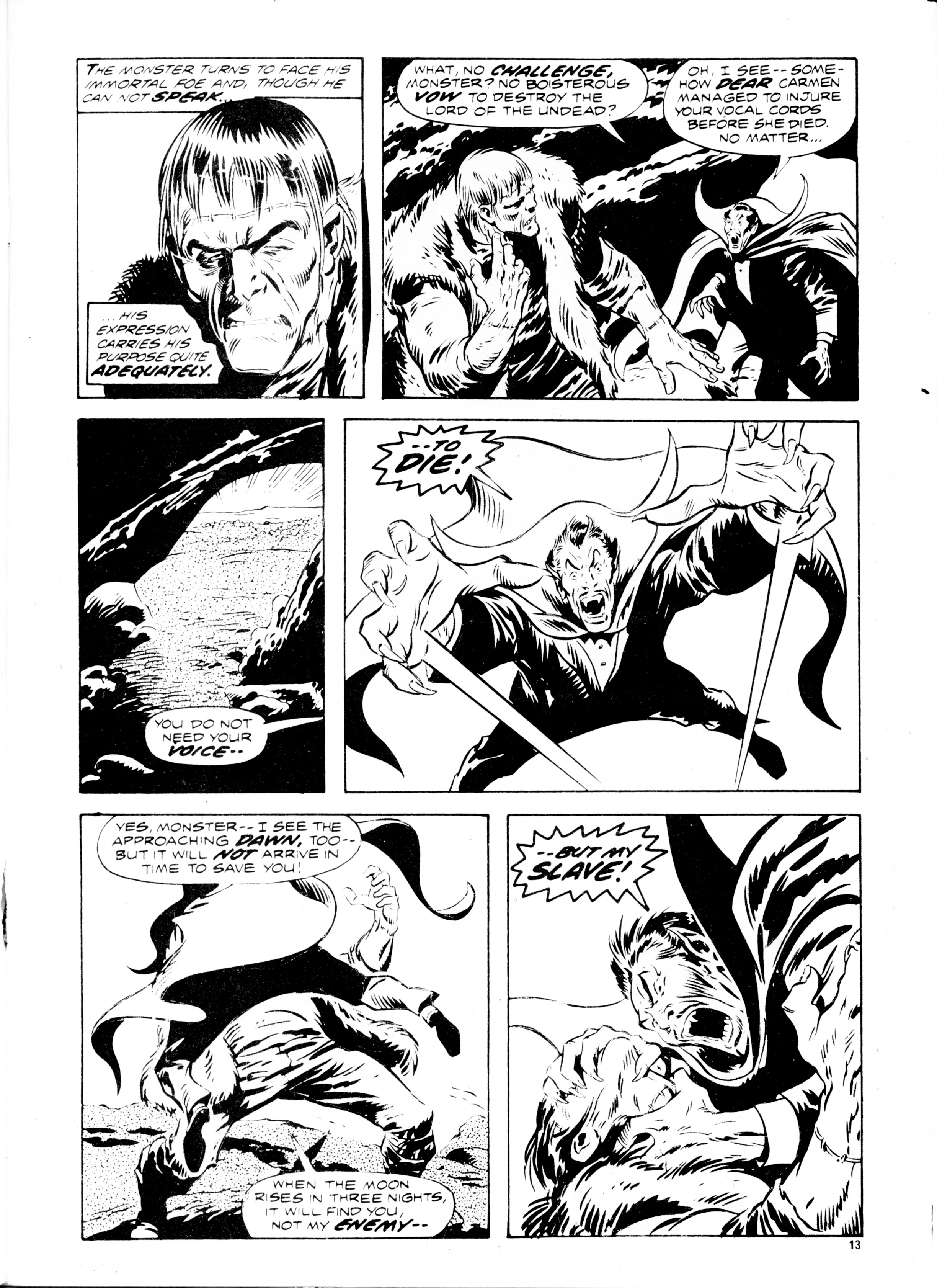 Read online Dracula Lives (1974) comic -  Issue #17 - 13