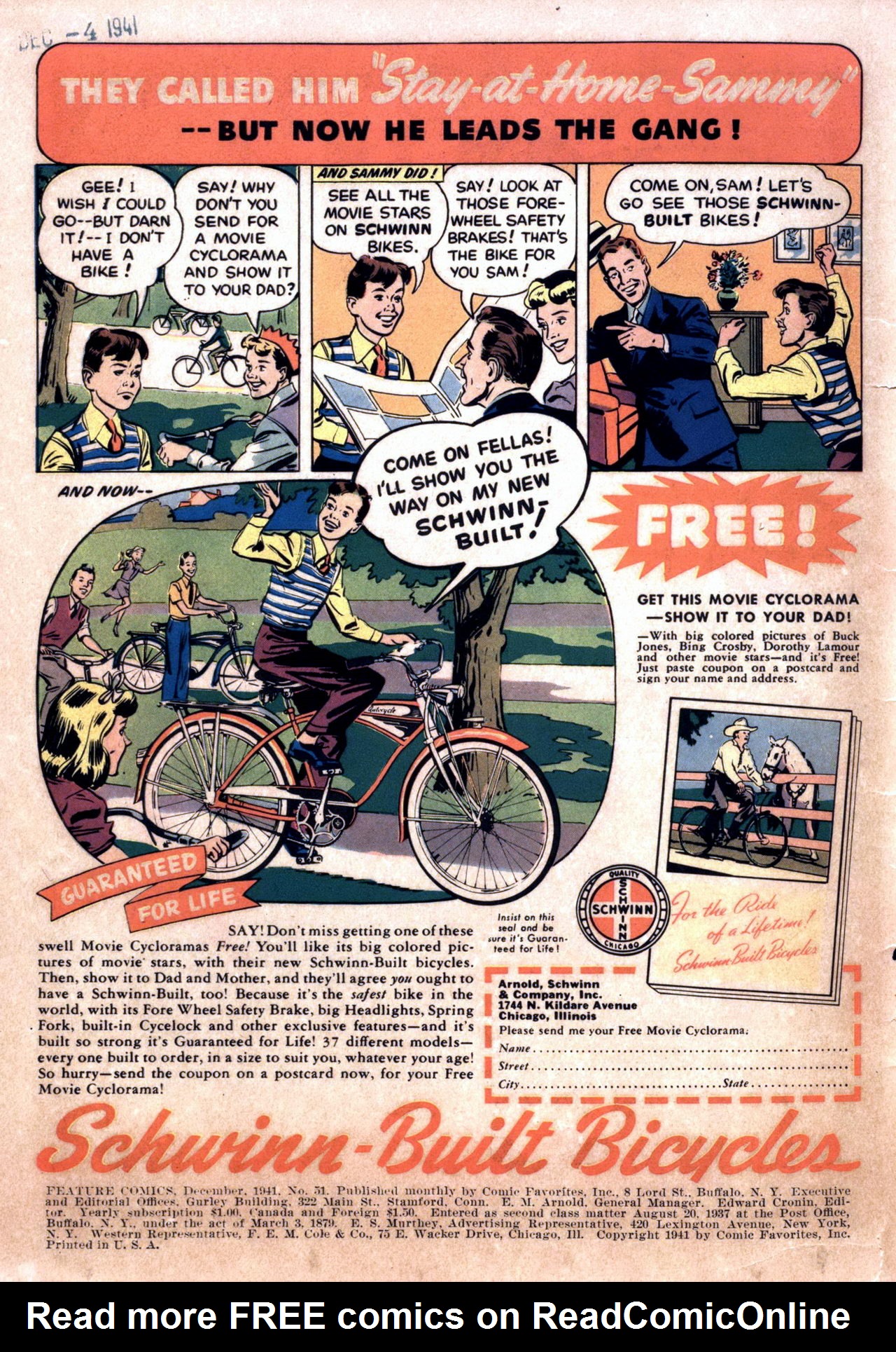 Read online Feature Comics comic -  Issue #51 - 2