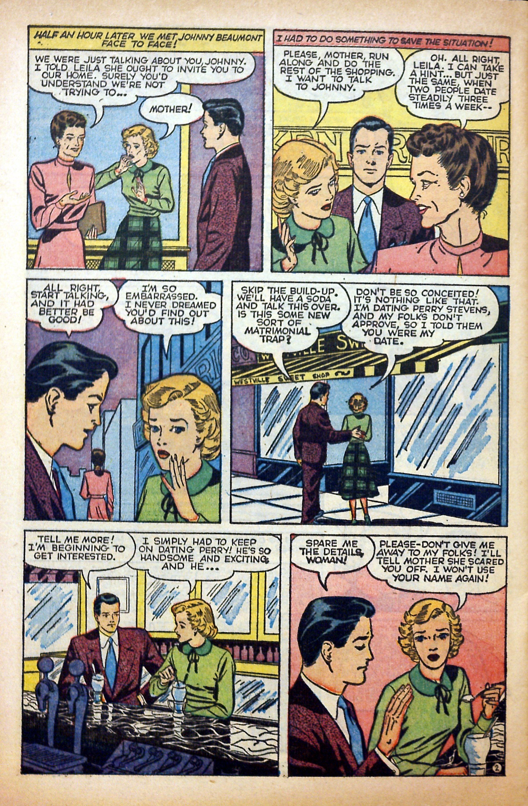 Read online Glamorous Romances comic -  Issue #74 - 28