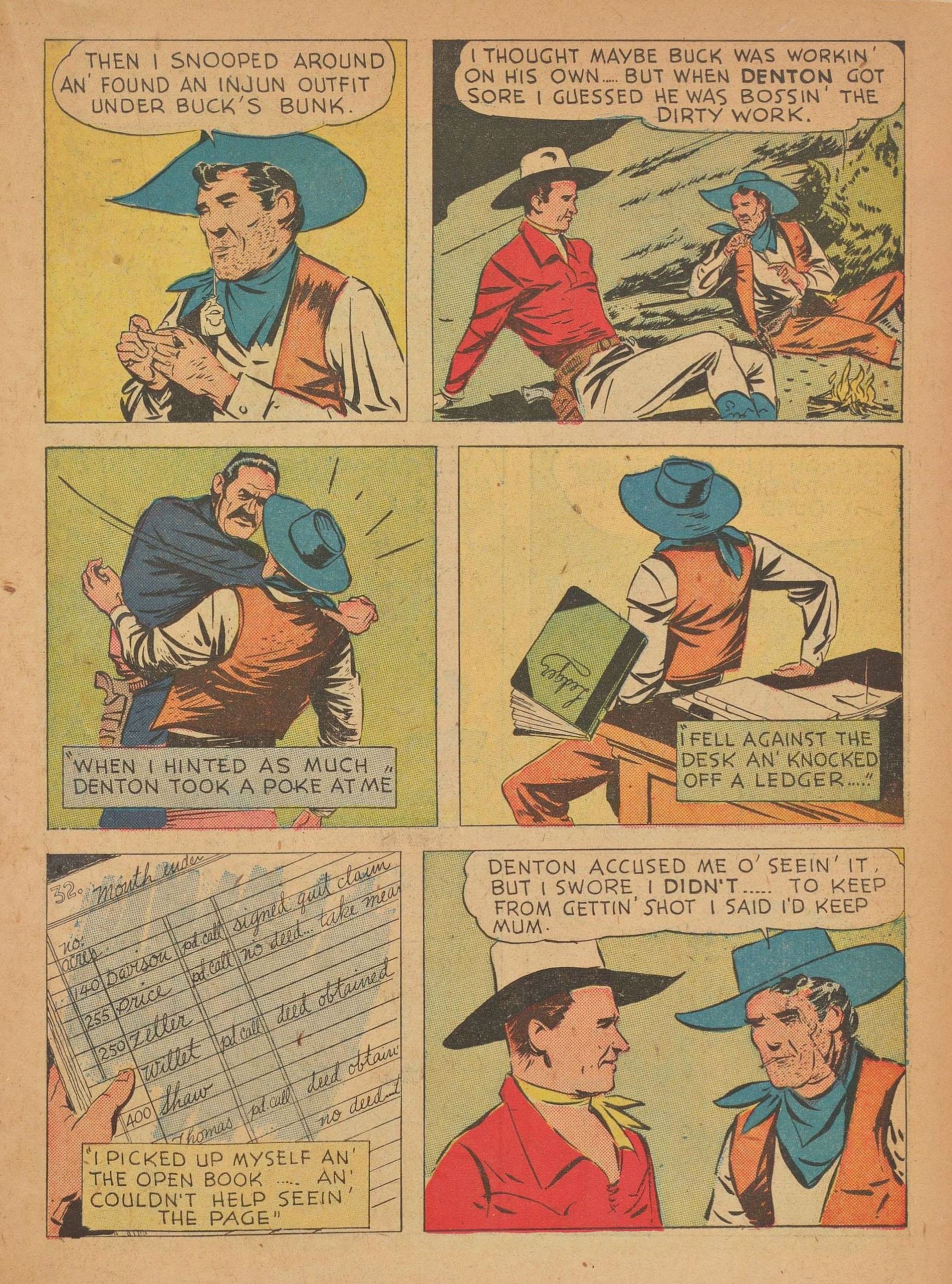 Read online Gene Autry Comics comic -  Issue #9 - 35