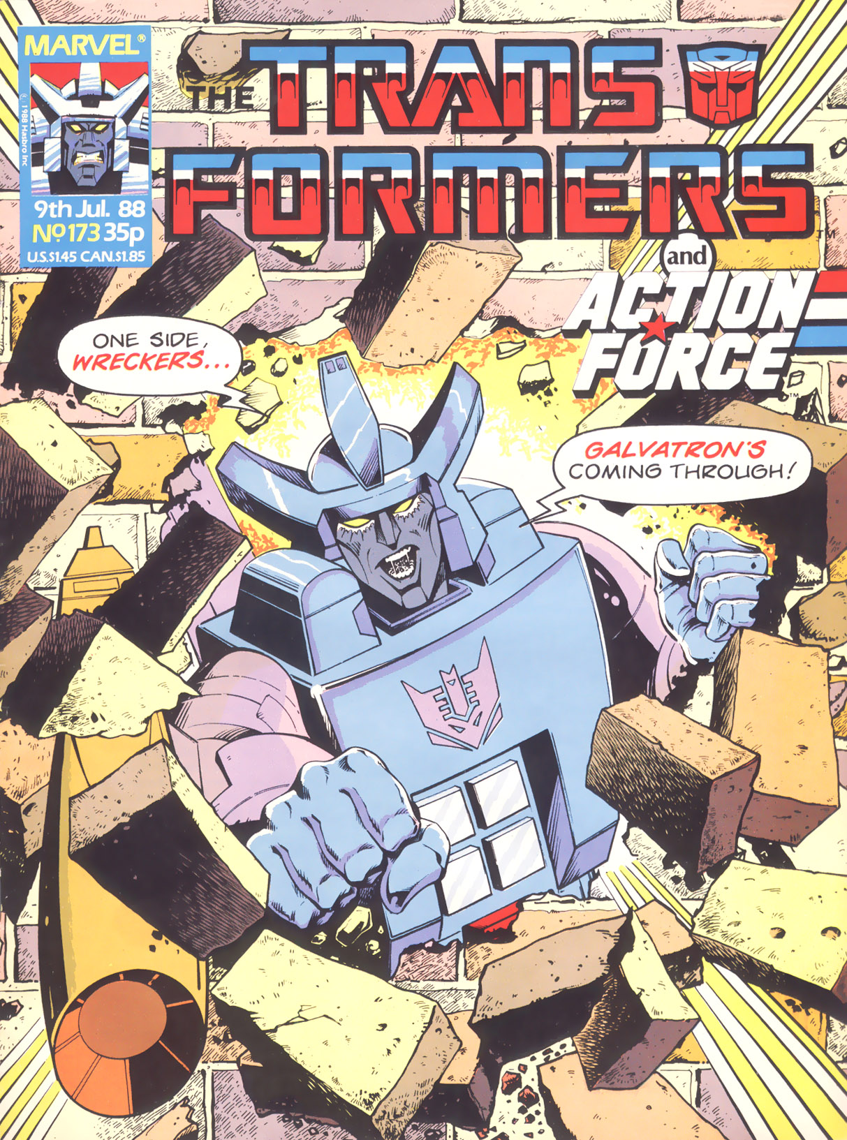 Read online The Transformers (UK) comic -  Issue #173 - 1
