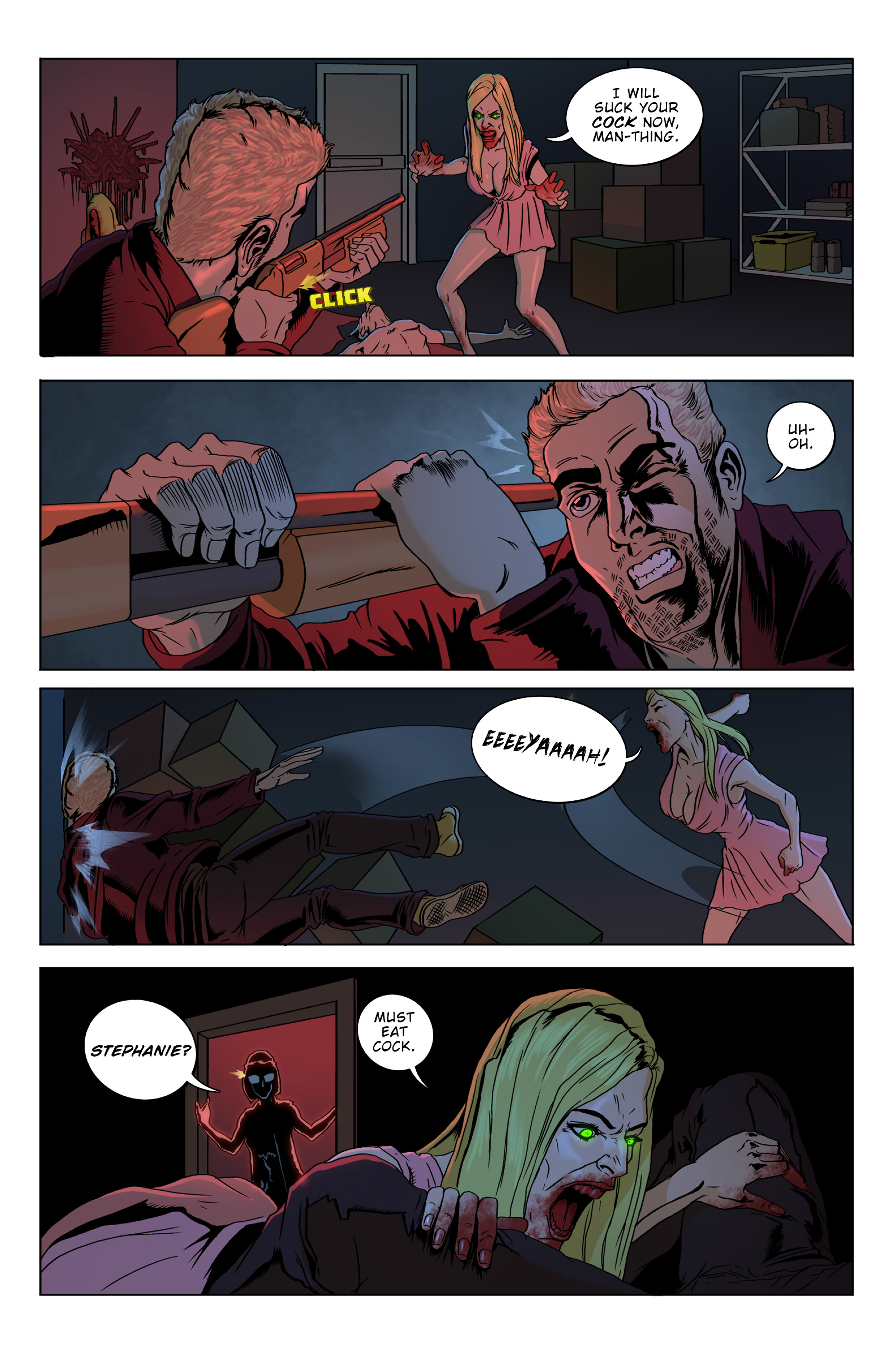 Read online Lesbian Zombies from Outer Space comic -  Issue #2 - 24