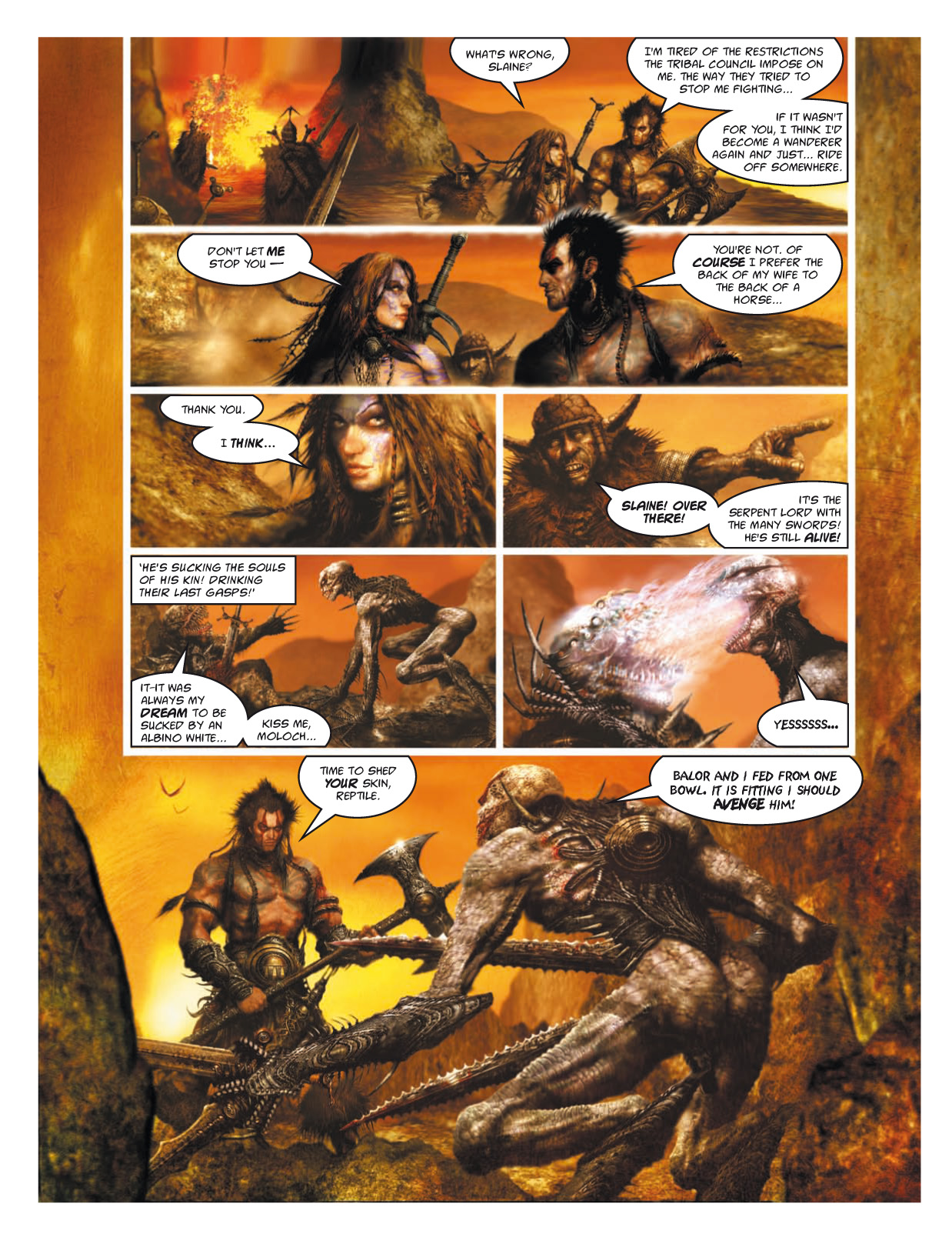 Read online Sláine comic -  Issue # TPB 10 - 33
