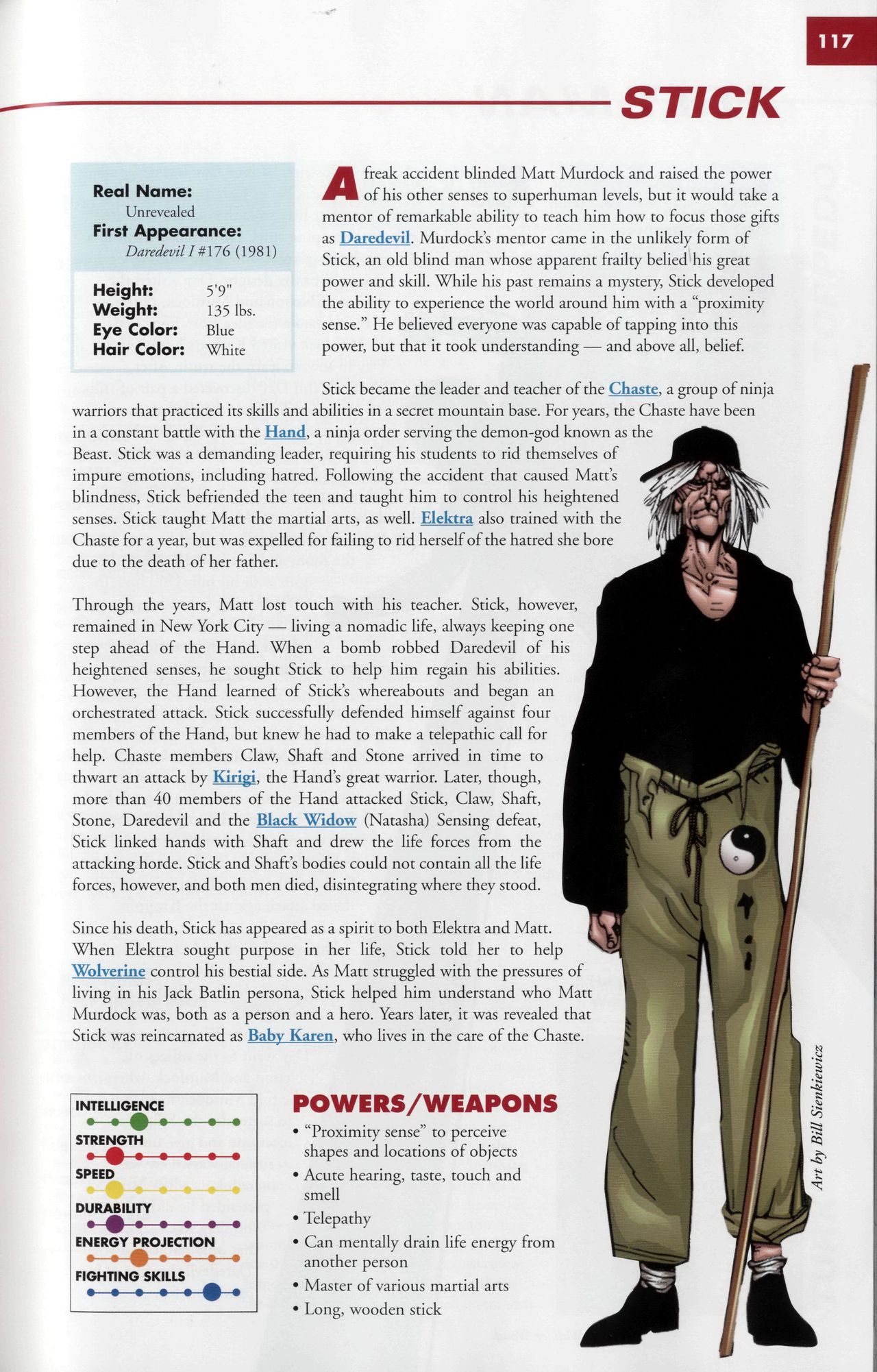 Read online Marvel Encyclopedia comic -  Issue # TPB 5 - 120