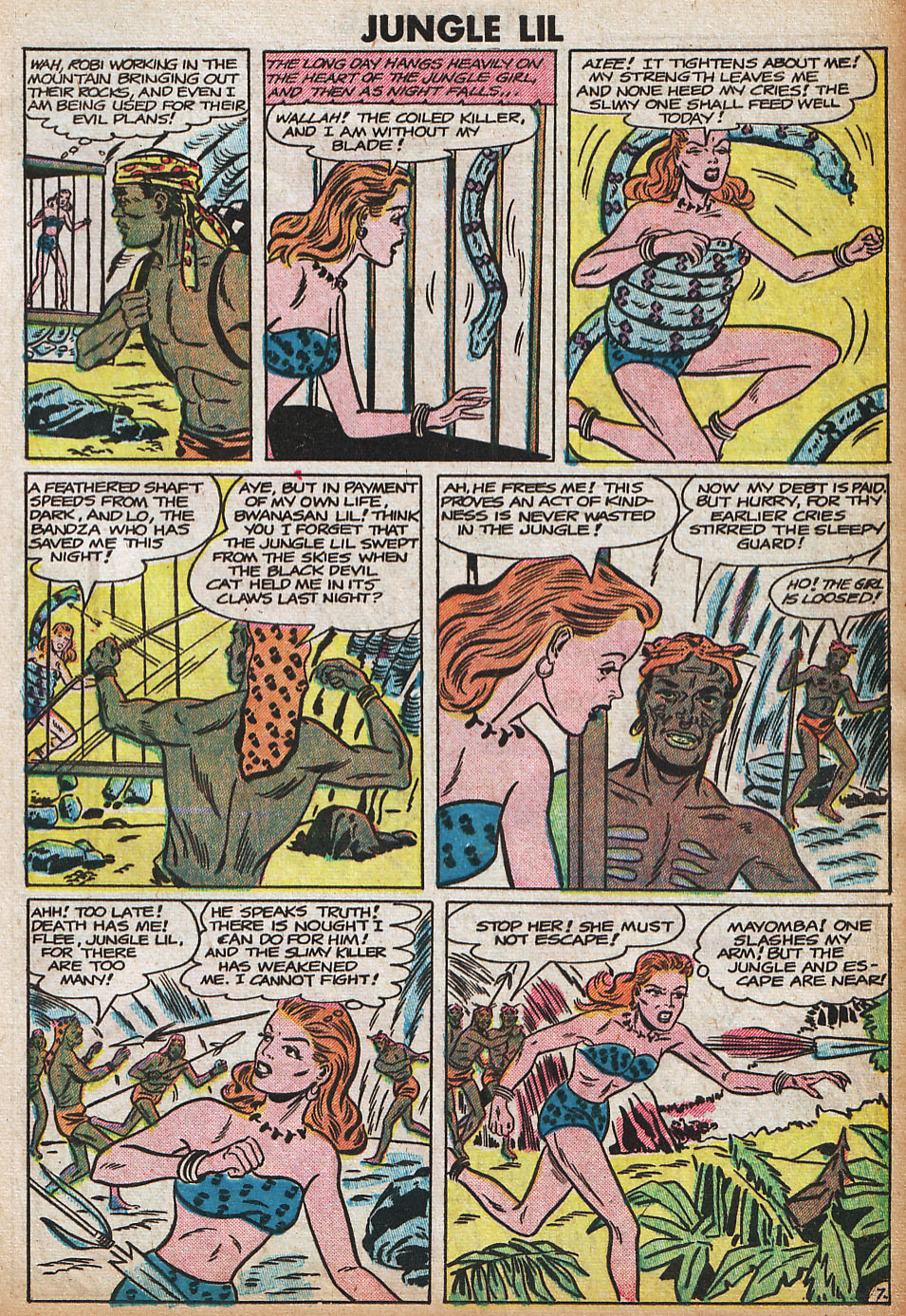 Read online Jungle Lil comic -  Issue # Full - 29