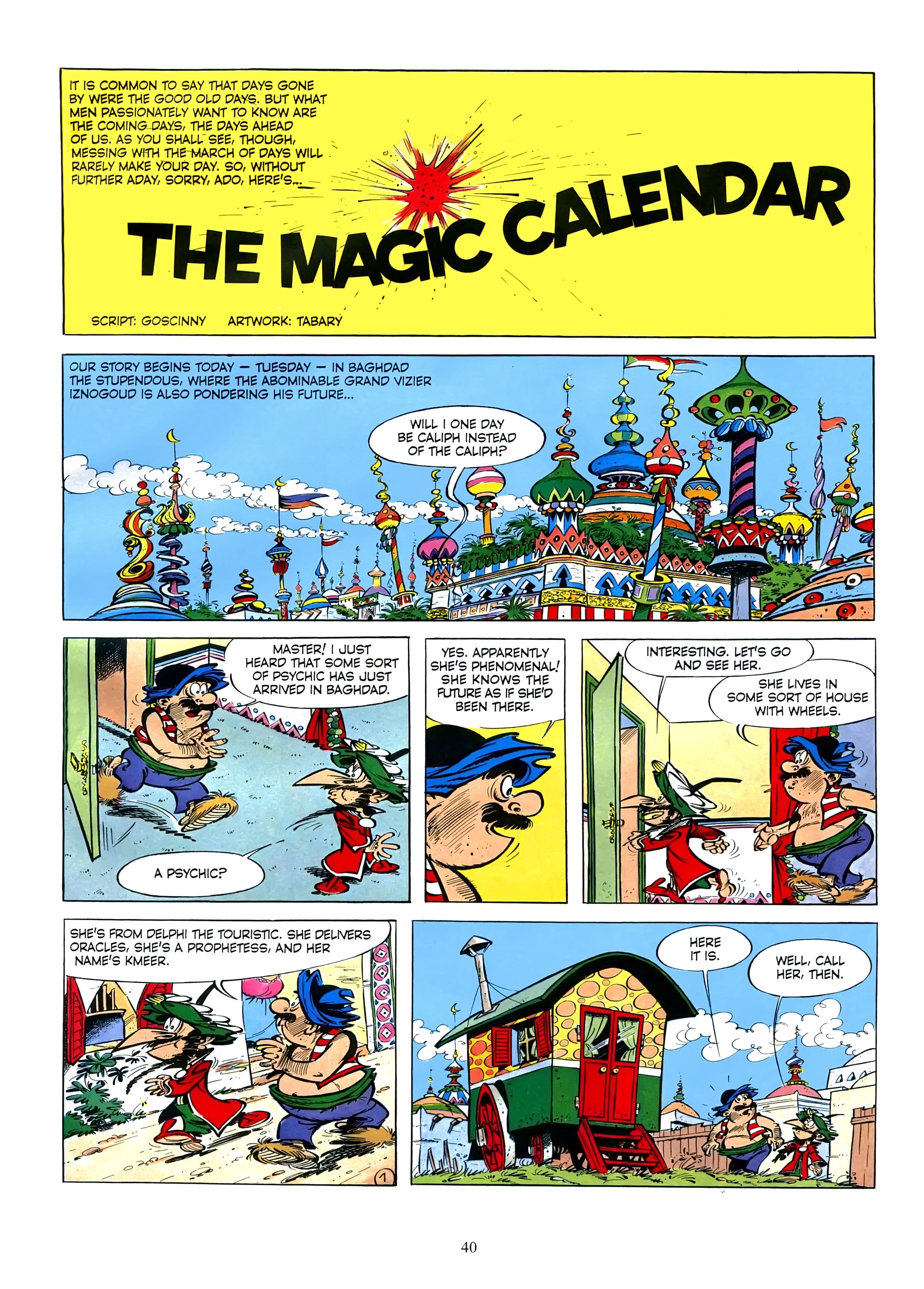 Read online Iznogoud comic -  Issue #11 - 42