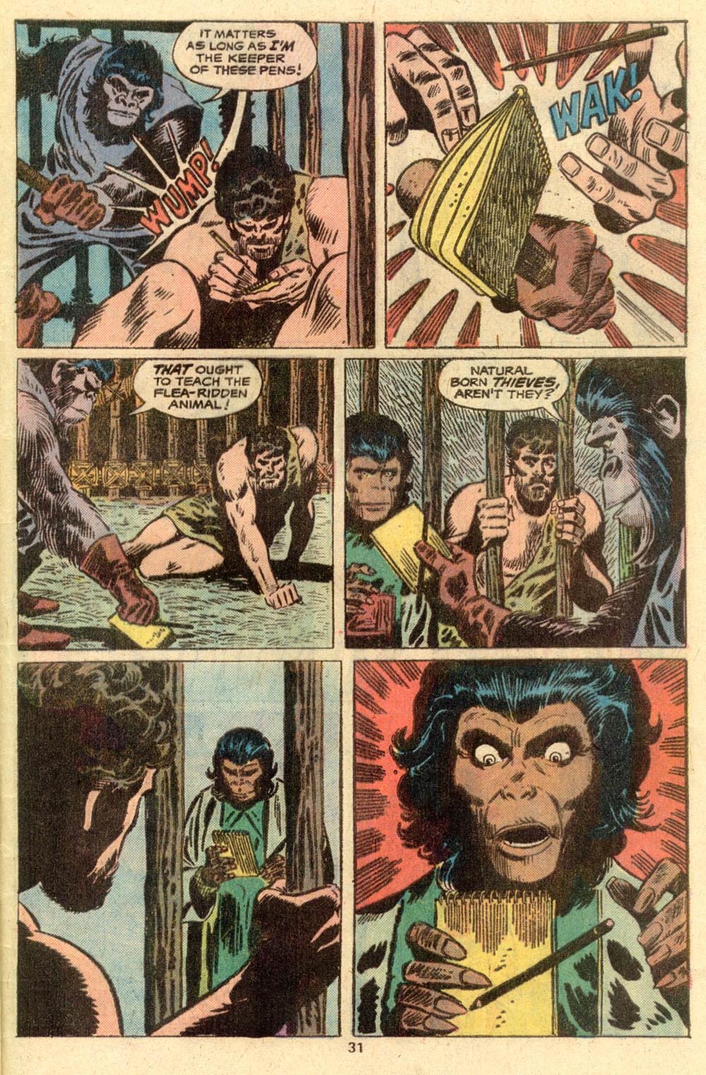 Read online Adventures on the Planet of the Apes comic -  Issue #2 - 22