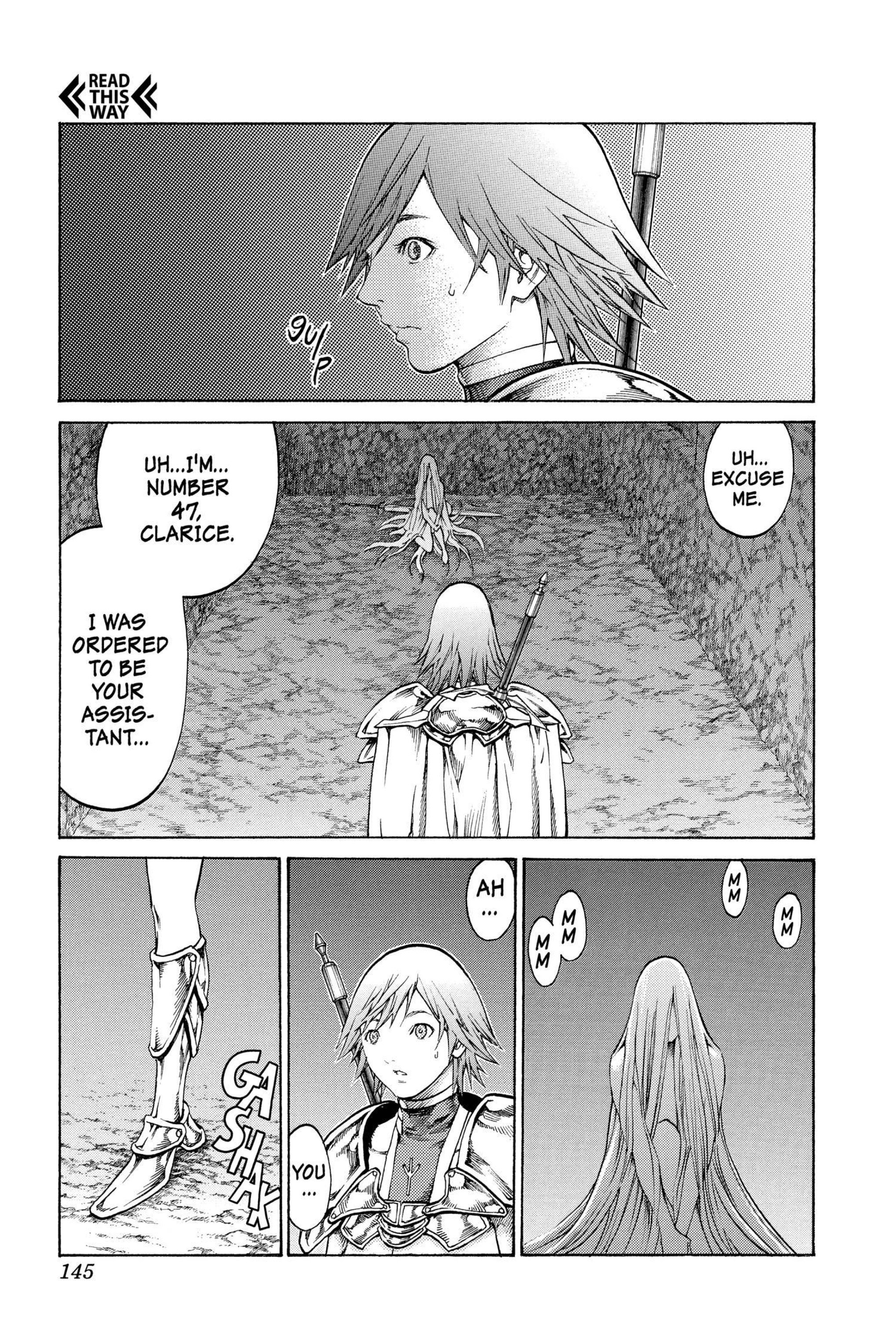 Read online Claymore comic -  Issue #12 - 132