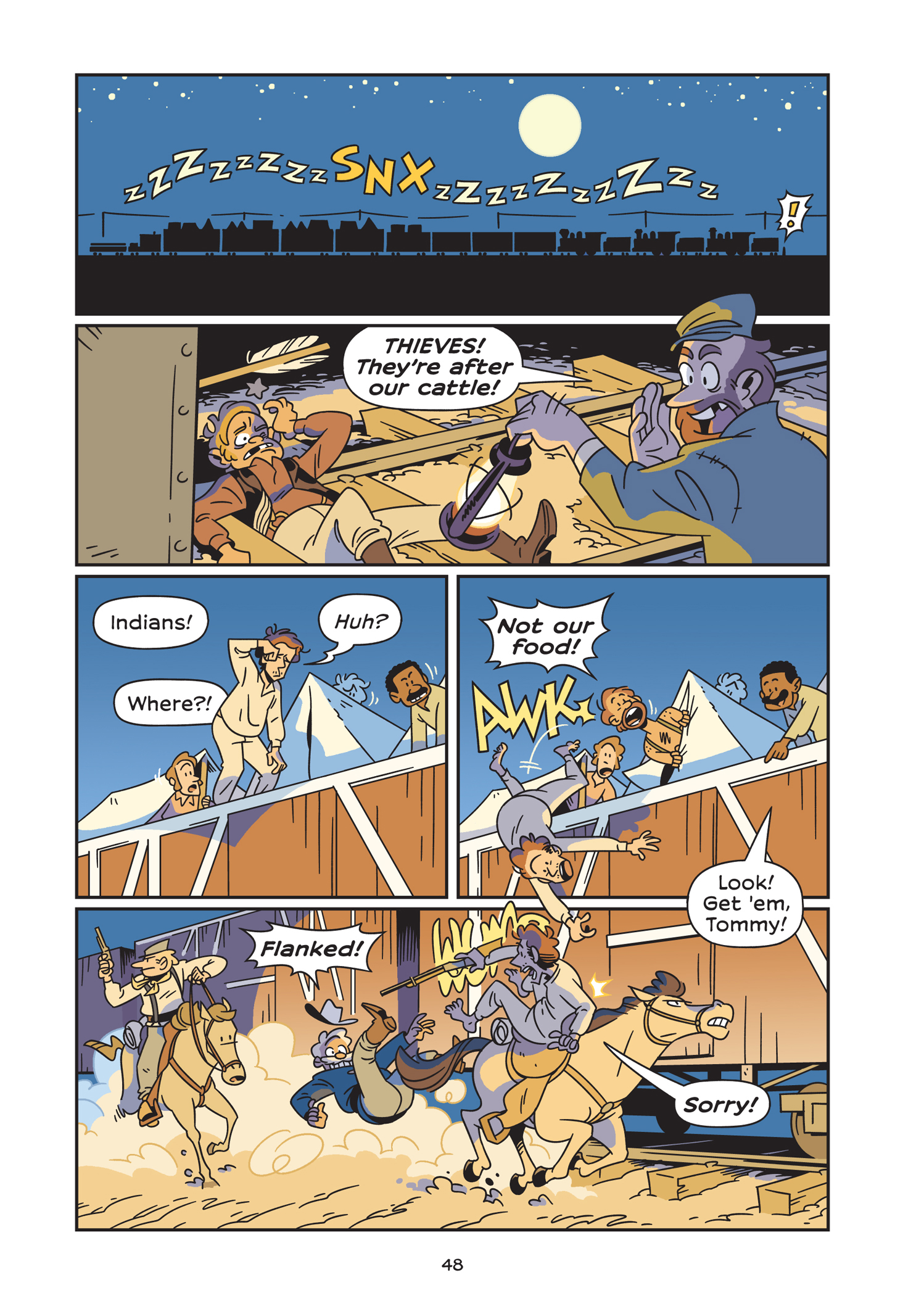 Read online History Comics comic -  Issue # The Transcontinental Railroad - 57