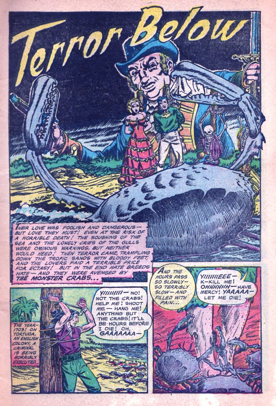 Read online Haunted Thrills comic -  Issue #12 - 3