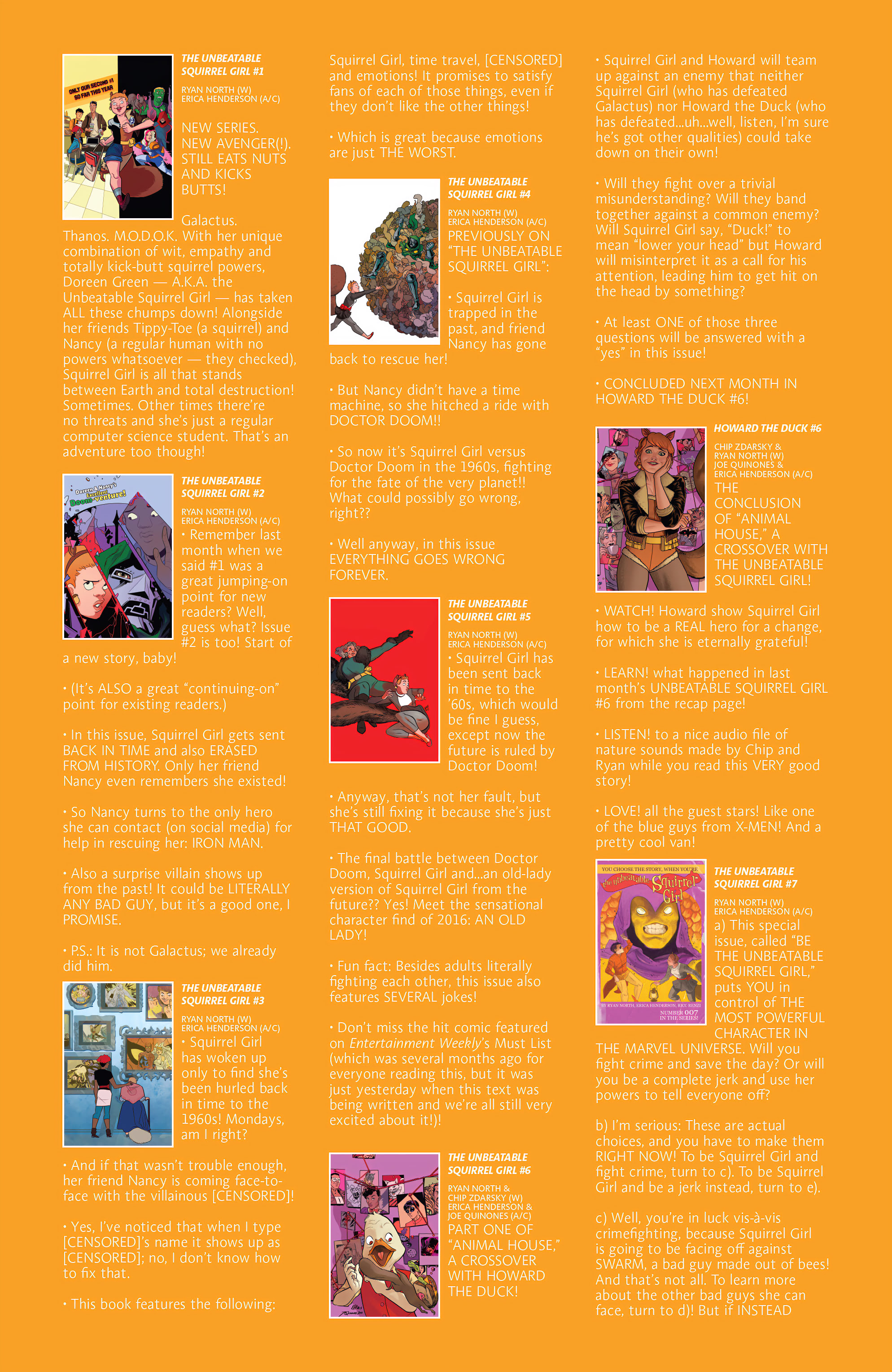 Read online The Unbeatable Squirrel Girl Omnibus comic -  Issue # TPB (Part 16) - 111