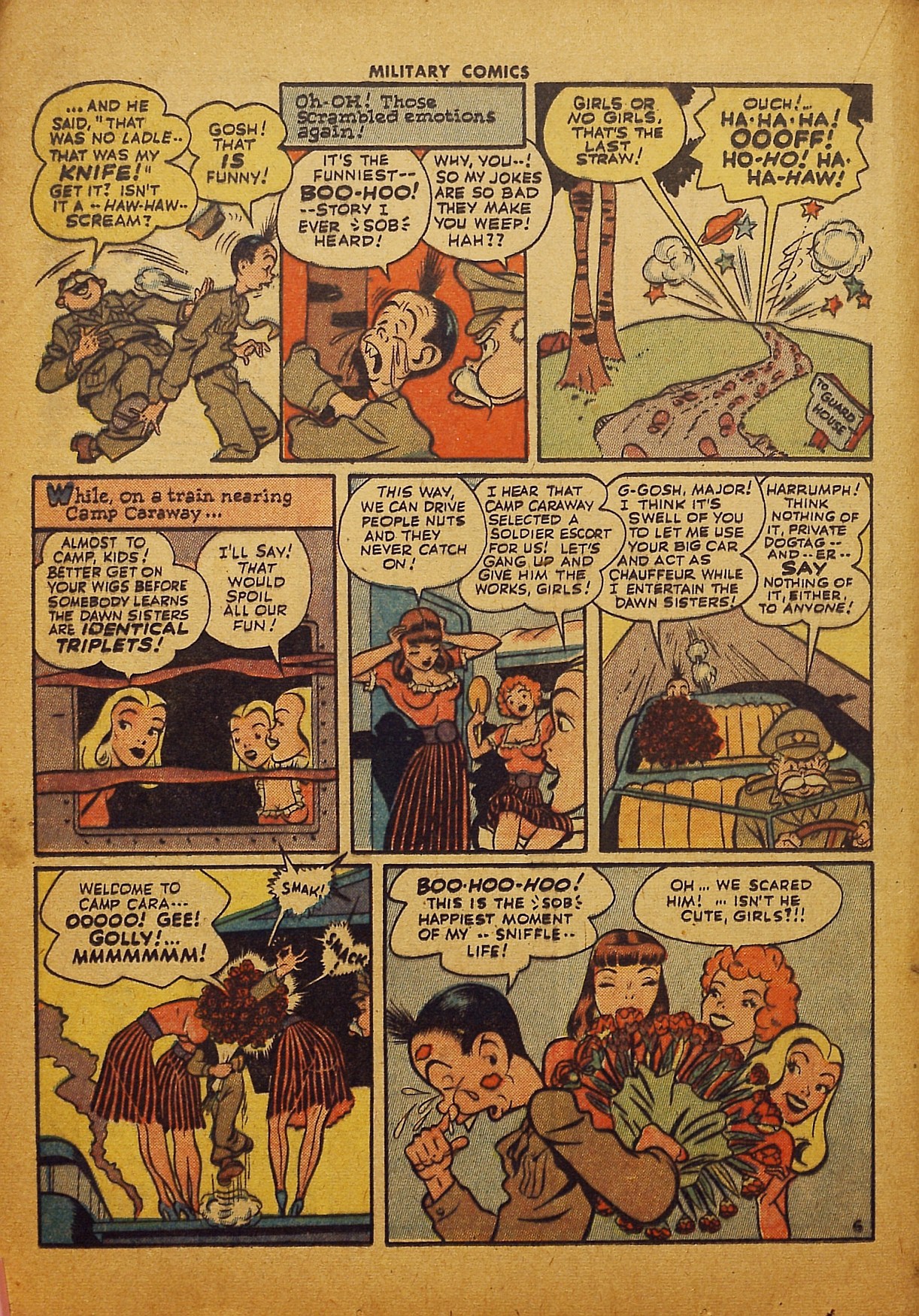 Read online Military Comics comic -  Issue #29 - 36