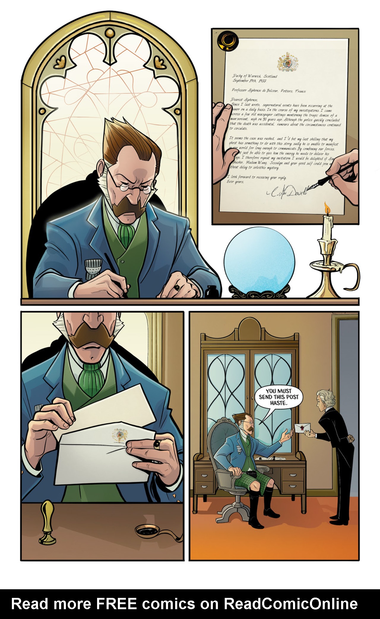 Read online Mysterium comic -  Issue #1 - 12