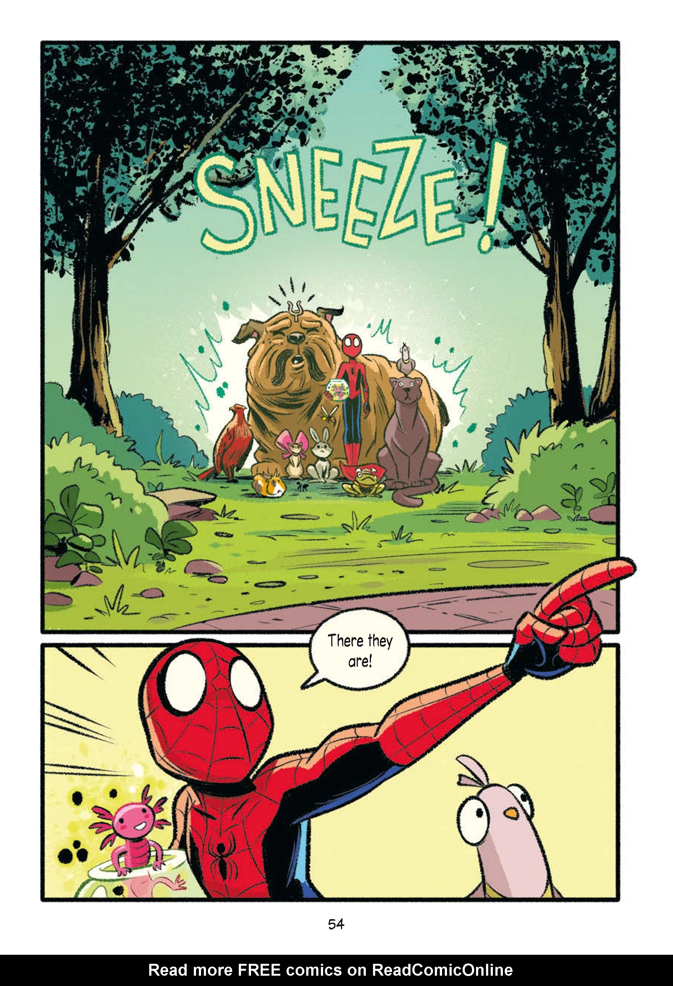 Read online Spider-Man: Animals Assemble! comic -  Issue # TPB - 61