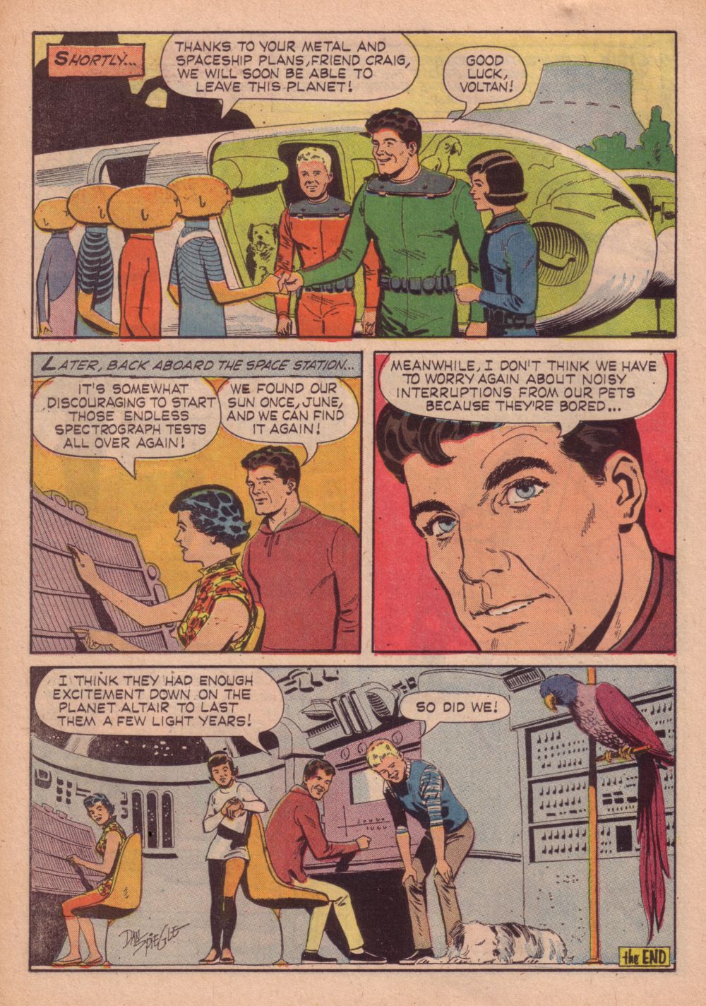 Read online Space Family Robinson comic -  Issue #15 - 26