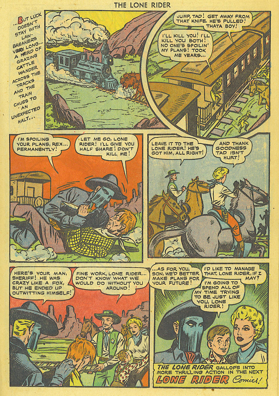 Read online The Lone Rider comic -  Issue #5 - 10