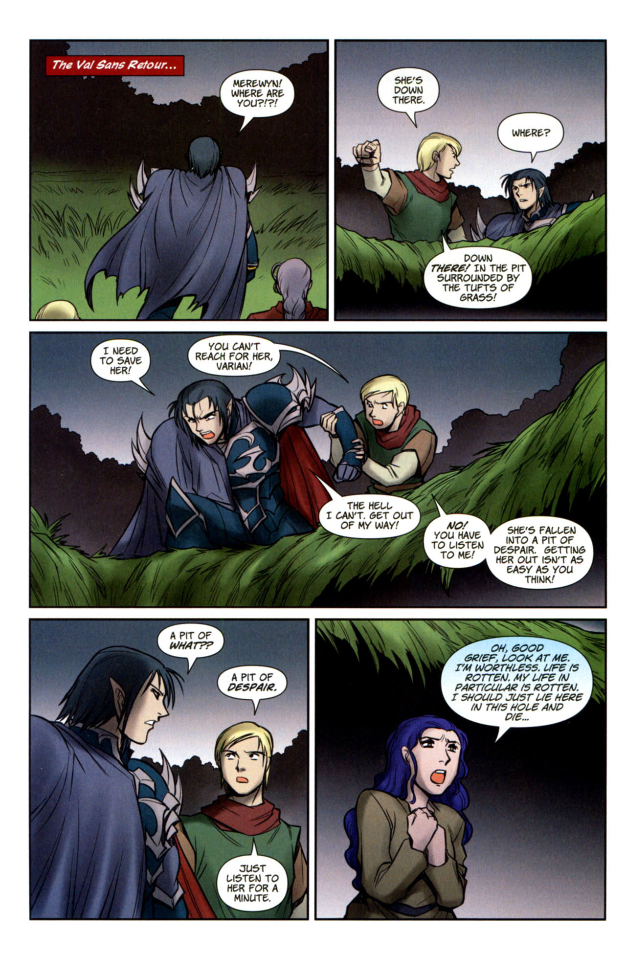Read online Lords of Avalon: Knight of Darkness comic -  Issue #4 - 3