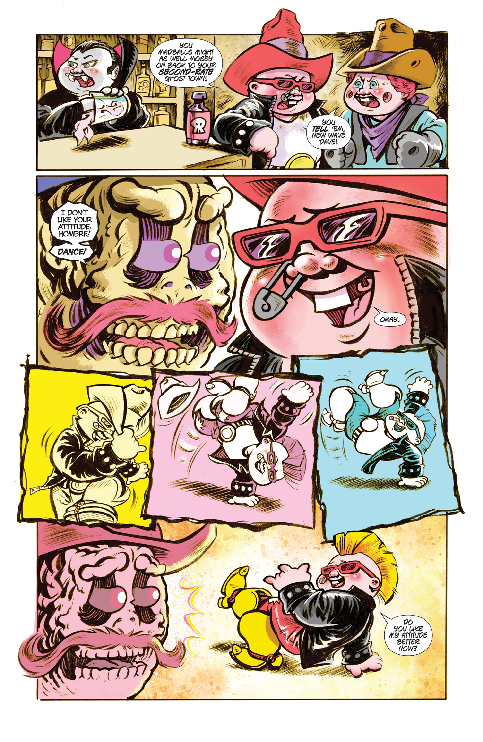 Read online Madballs vs Garbage Pail Kids – Time Again, Slime Again comic -  Issue #3 - 10