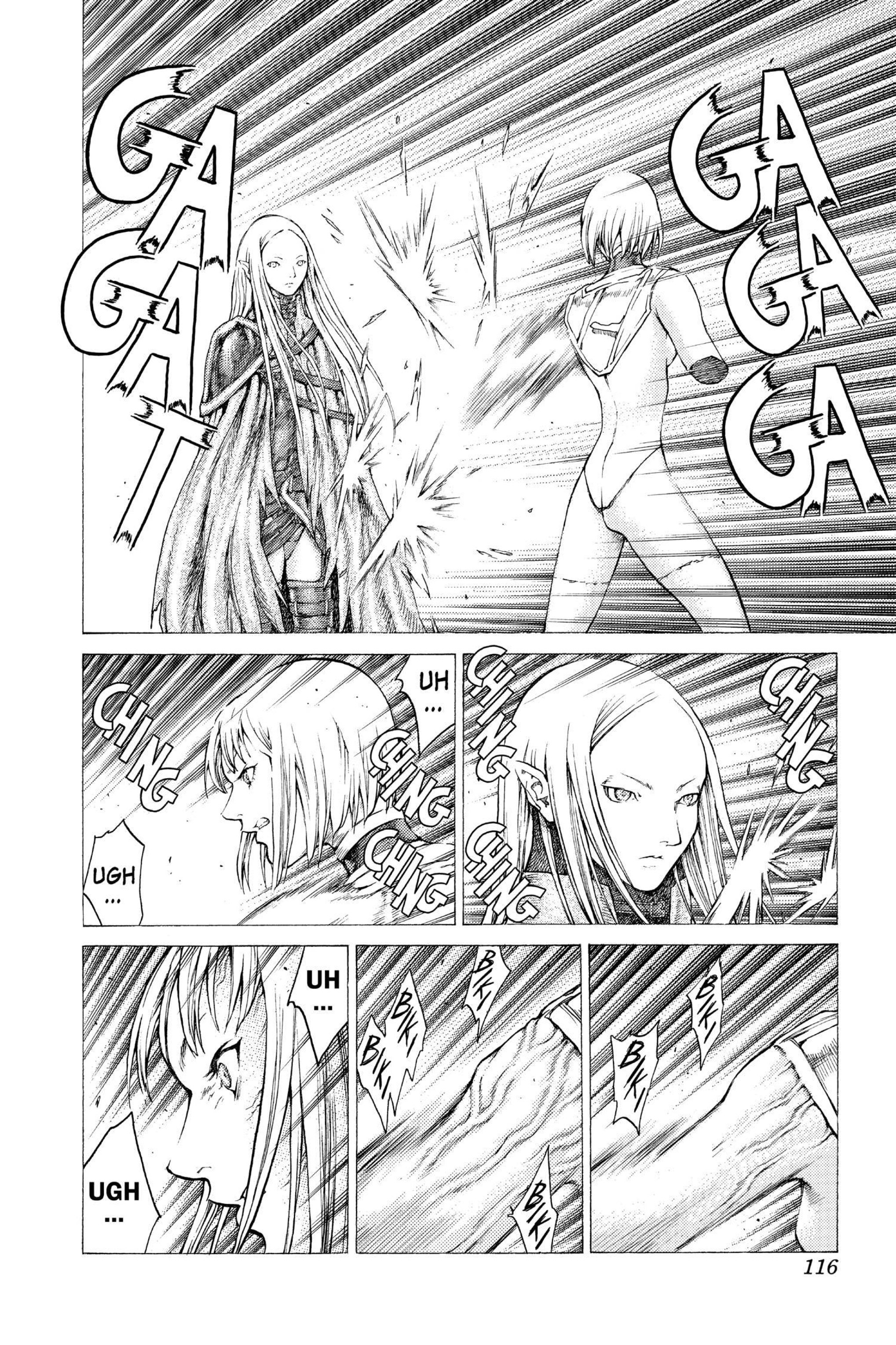 Read online Claymore comic -  Issue #7 - 109