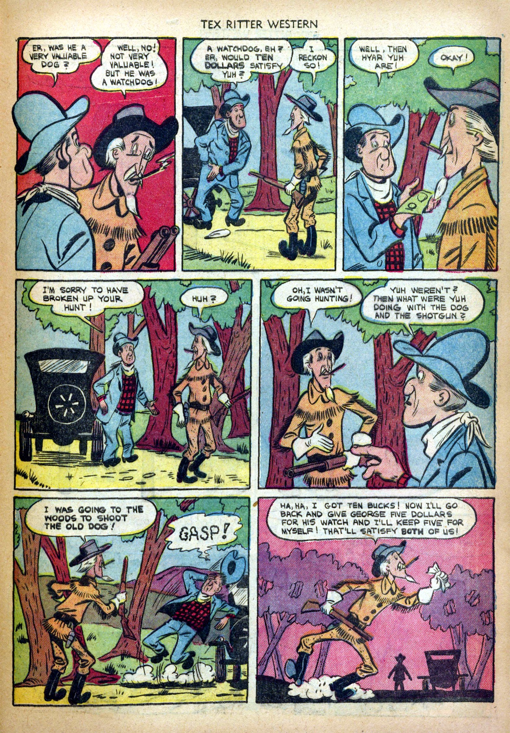 Read online Tex Ritter Western comic -  Issue #11 - 25