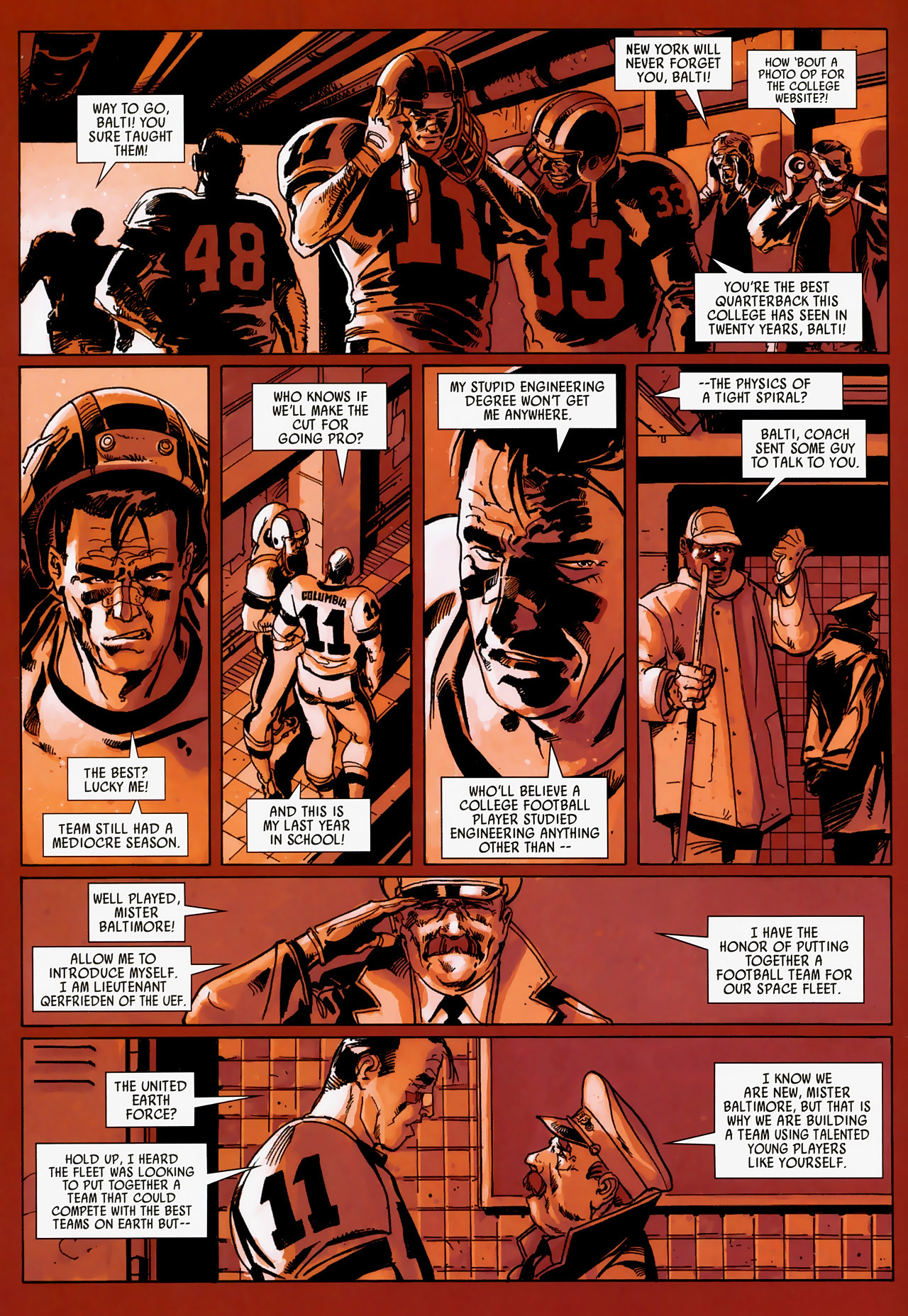 Read online Universal War One comic -  Issue #3 - 6