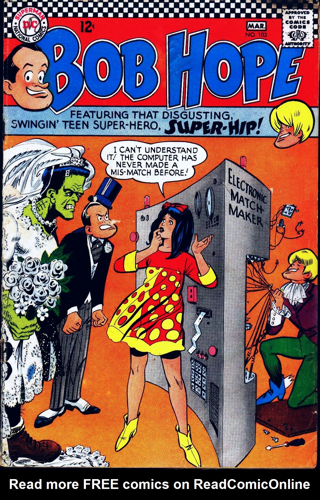 Read online The Adventures of Bob Hope comic -  Issue #103 - 1