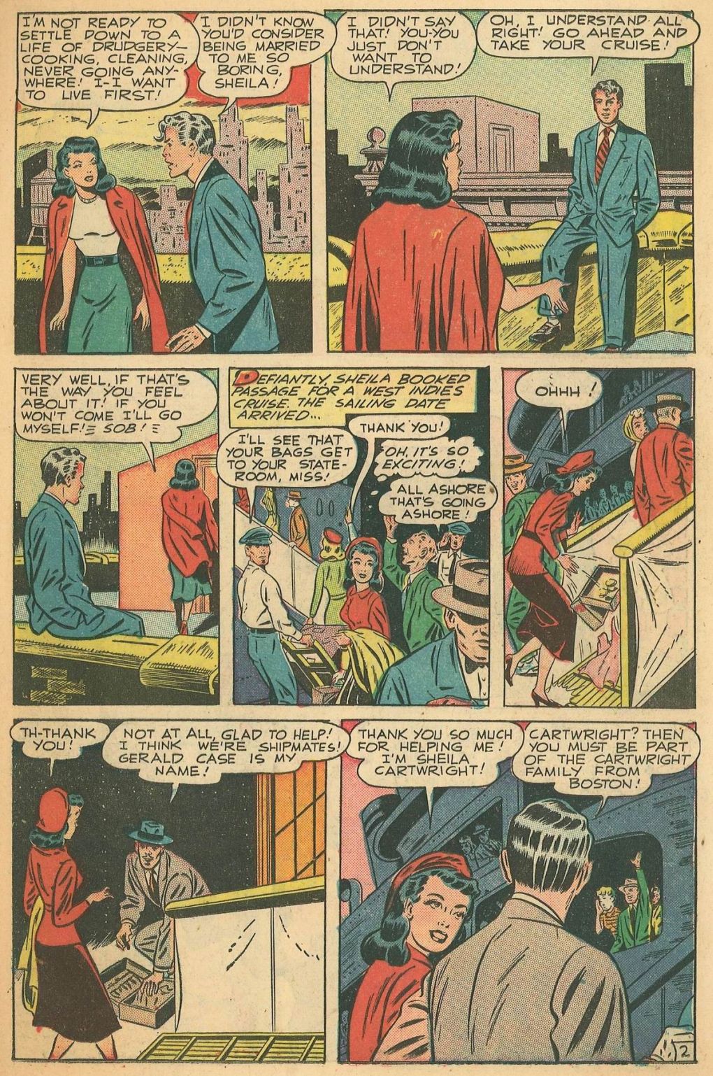 Read online Glamorous Romances comic -  Issue #41 - 19