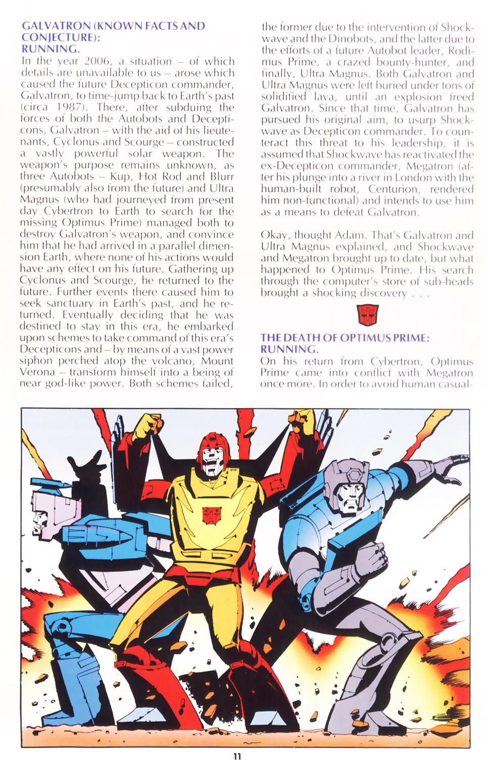 Read online The Transformers Annual comic -  Issue #1988 - 10