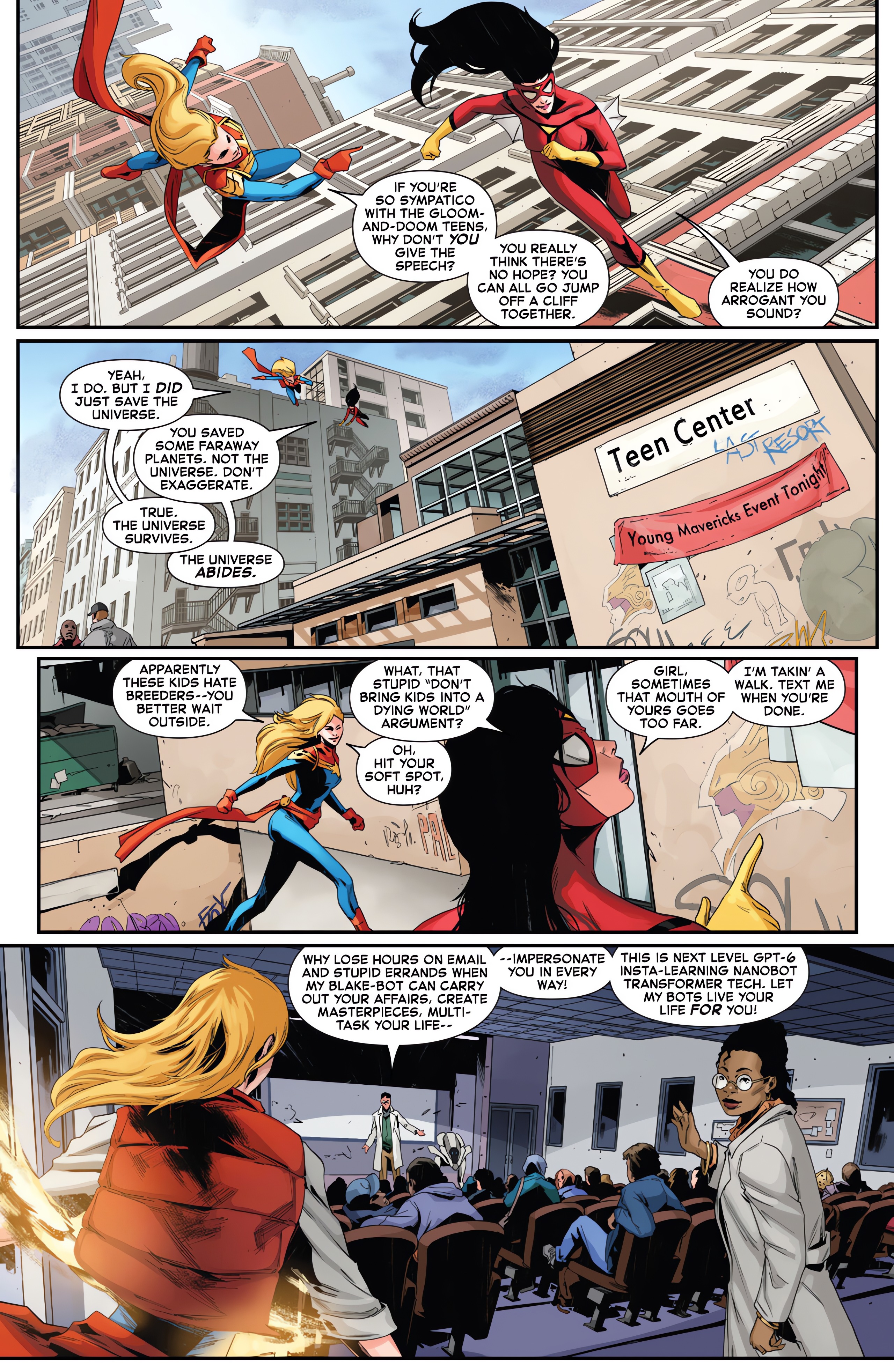 Read online Captain Marvel: Dark Tempest comic -  Issue #1 - 23