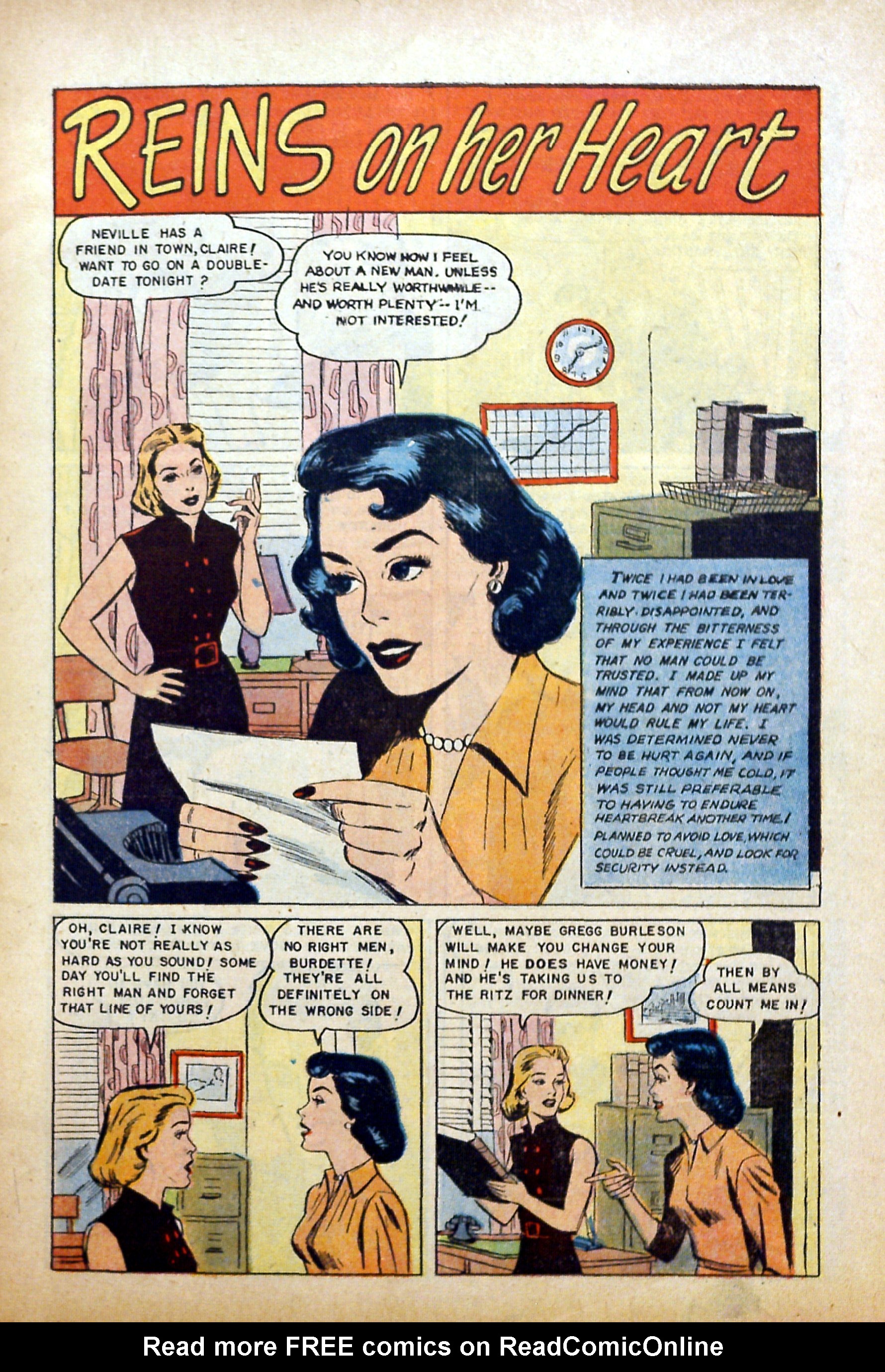 Read online Glamorous Romances comic -  Issue #85 - 3