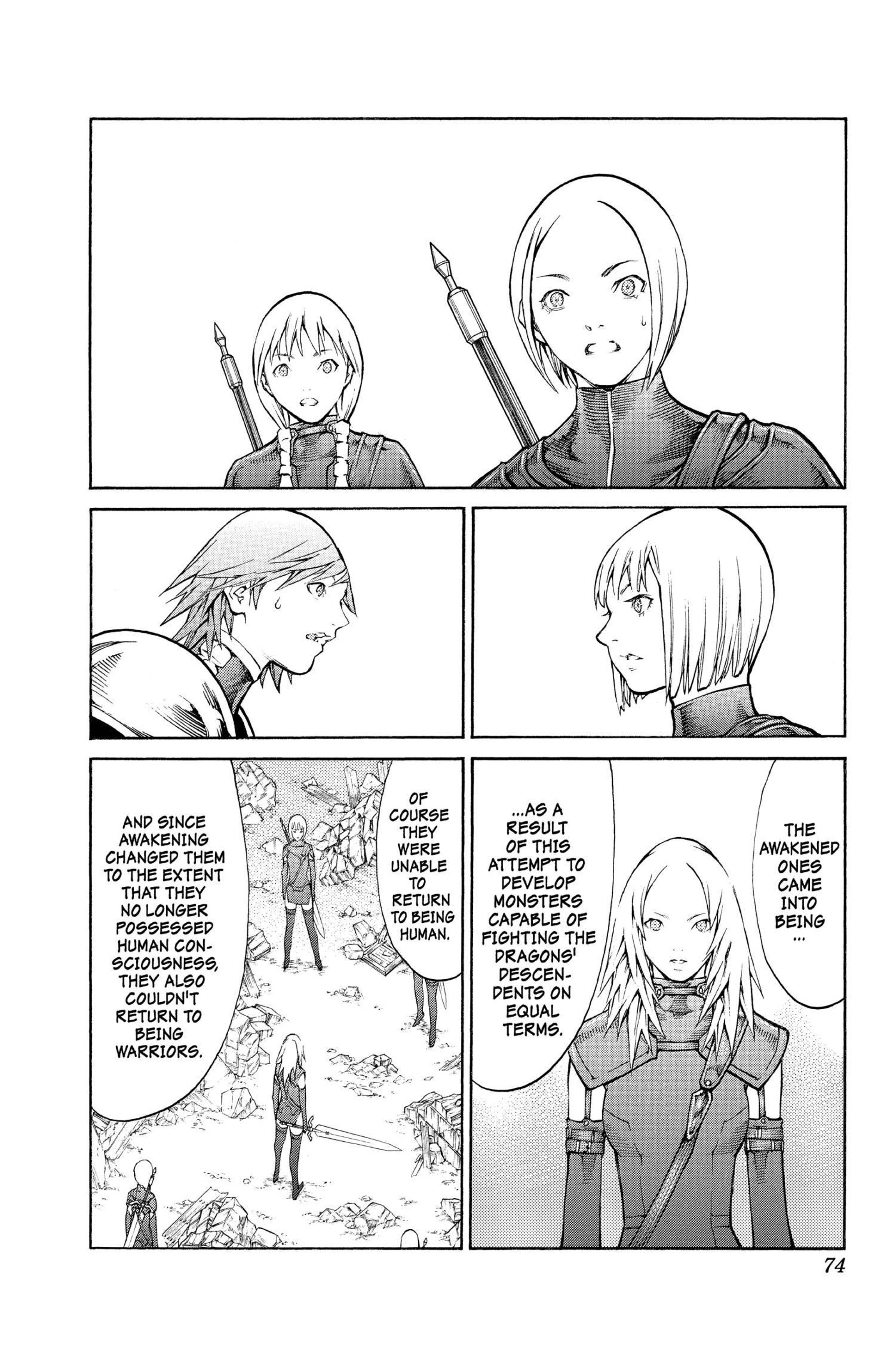 Read online Claymore comic -  Issue #15 - 64
